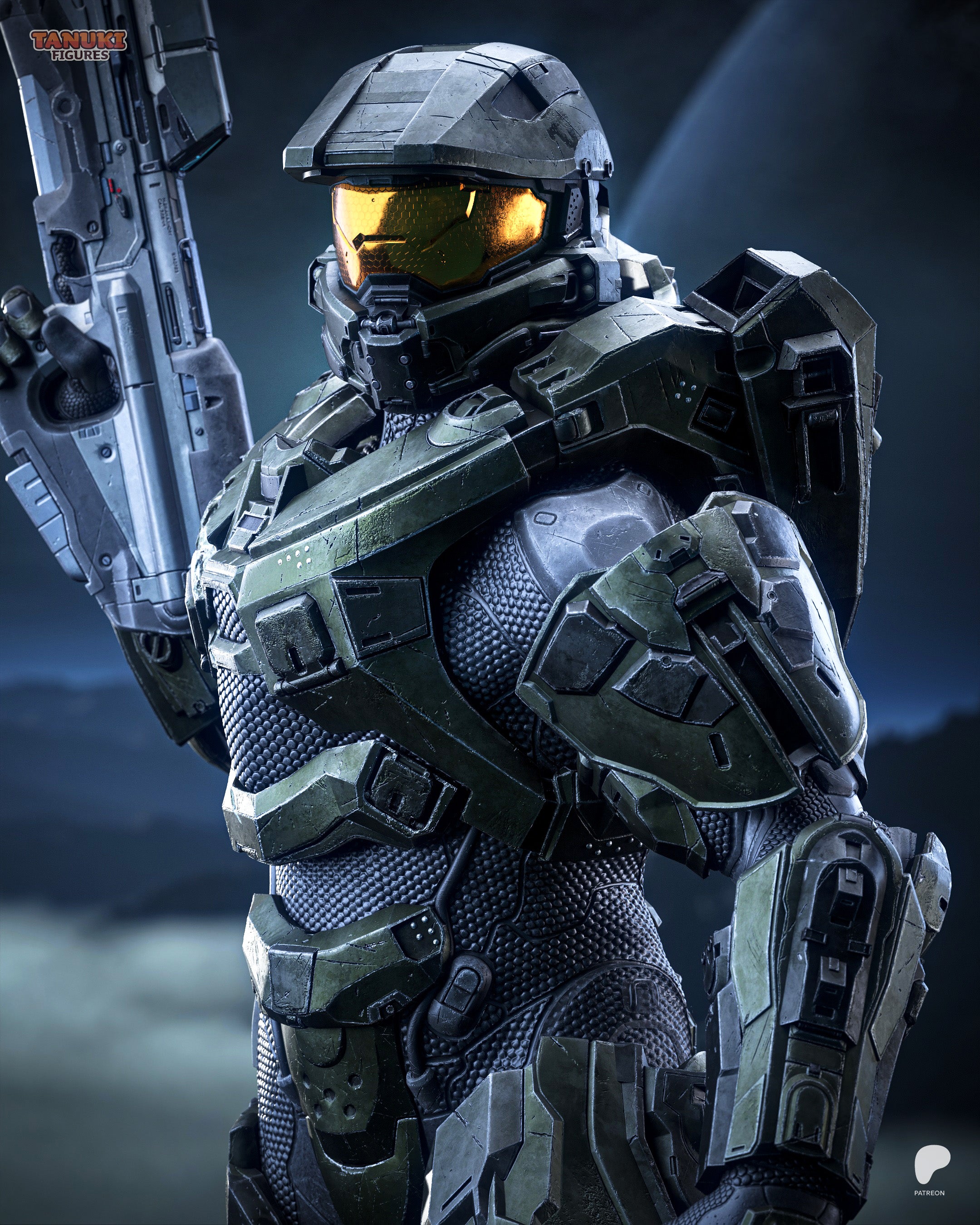 The Master Chief Statue