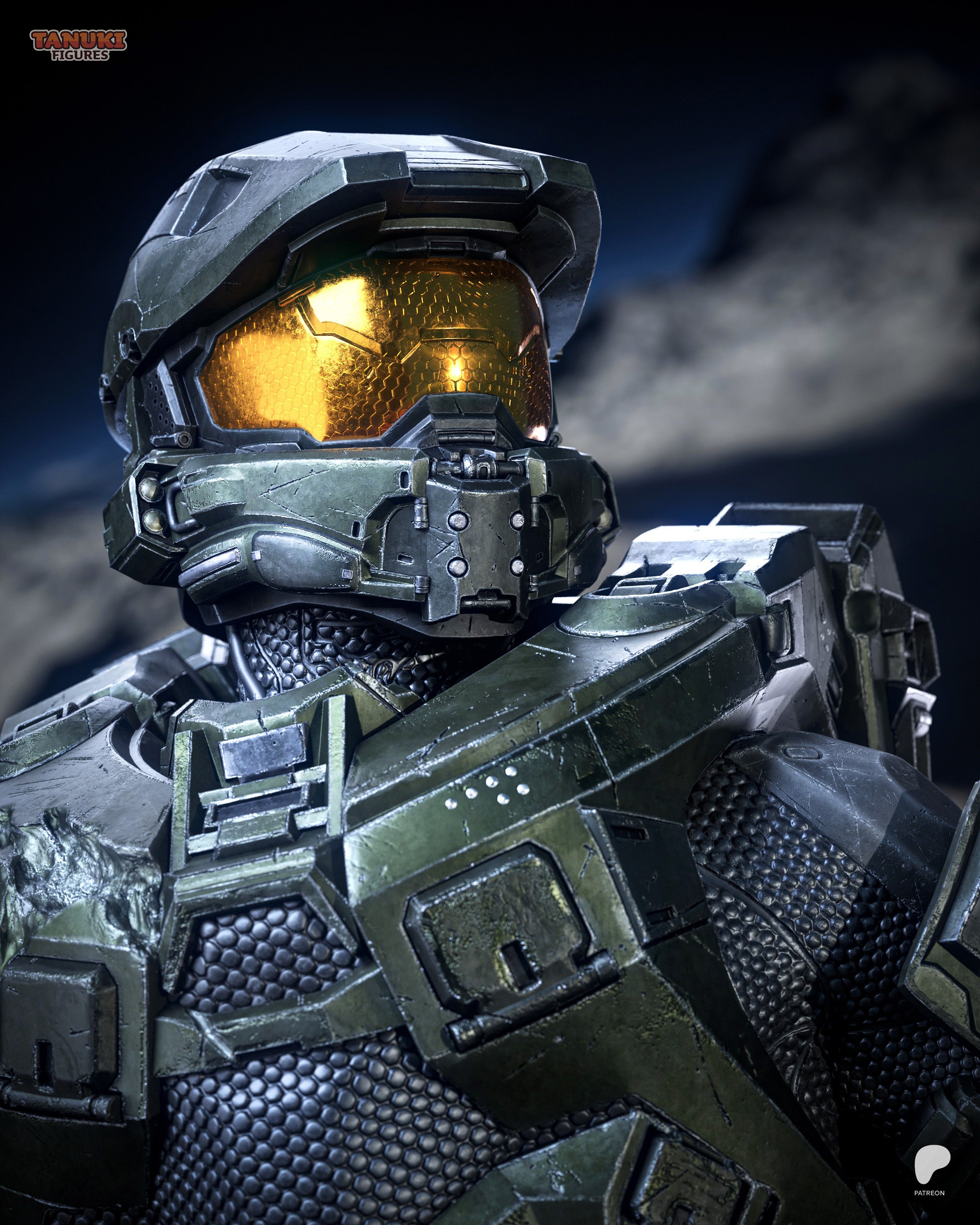 The Master Chief Statue
