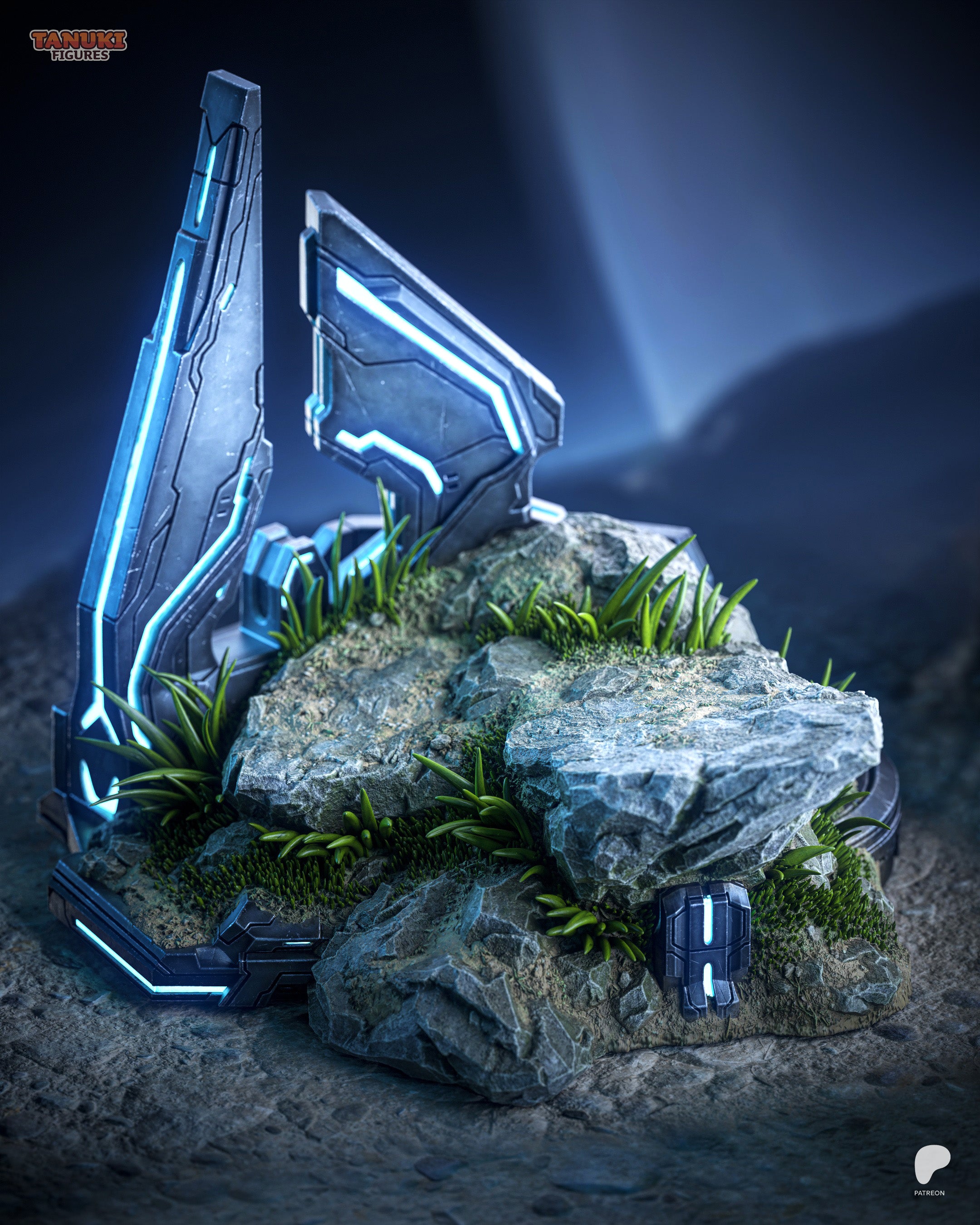 The Master Chief Statue