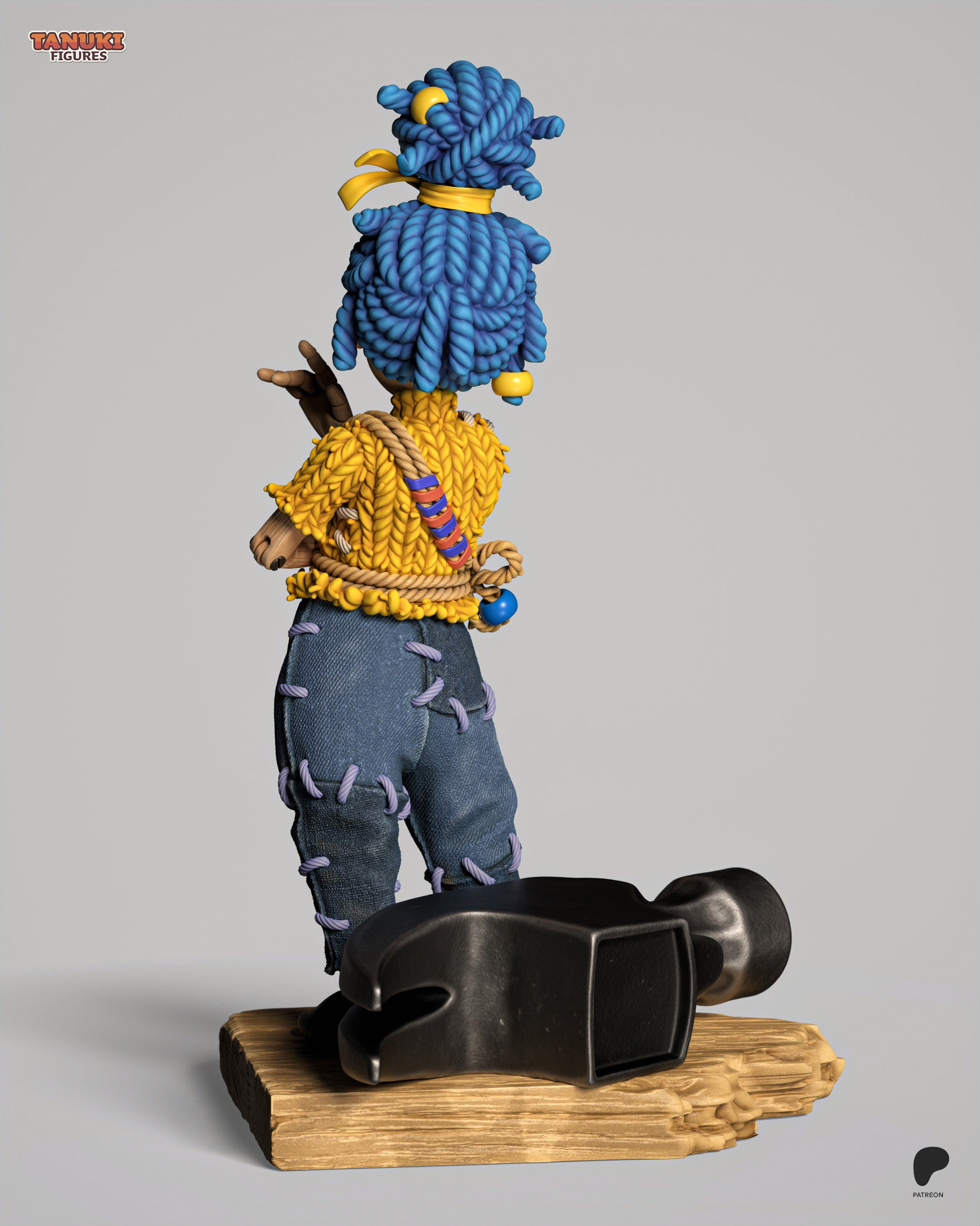 The Unwilling Doll Duo Statue