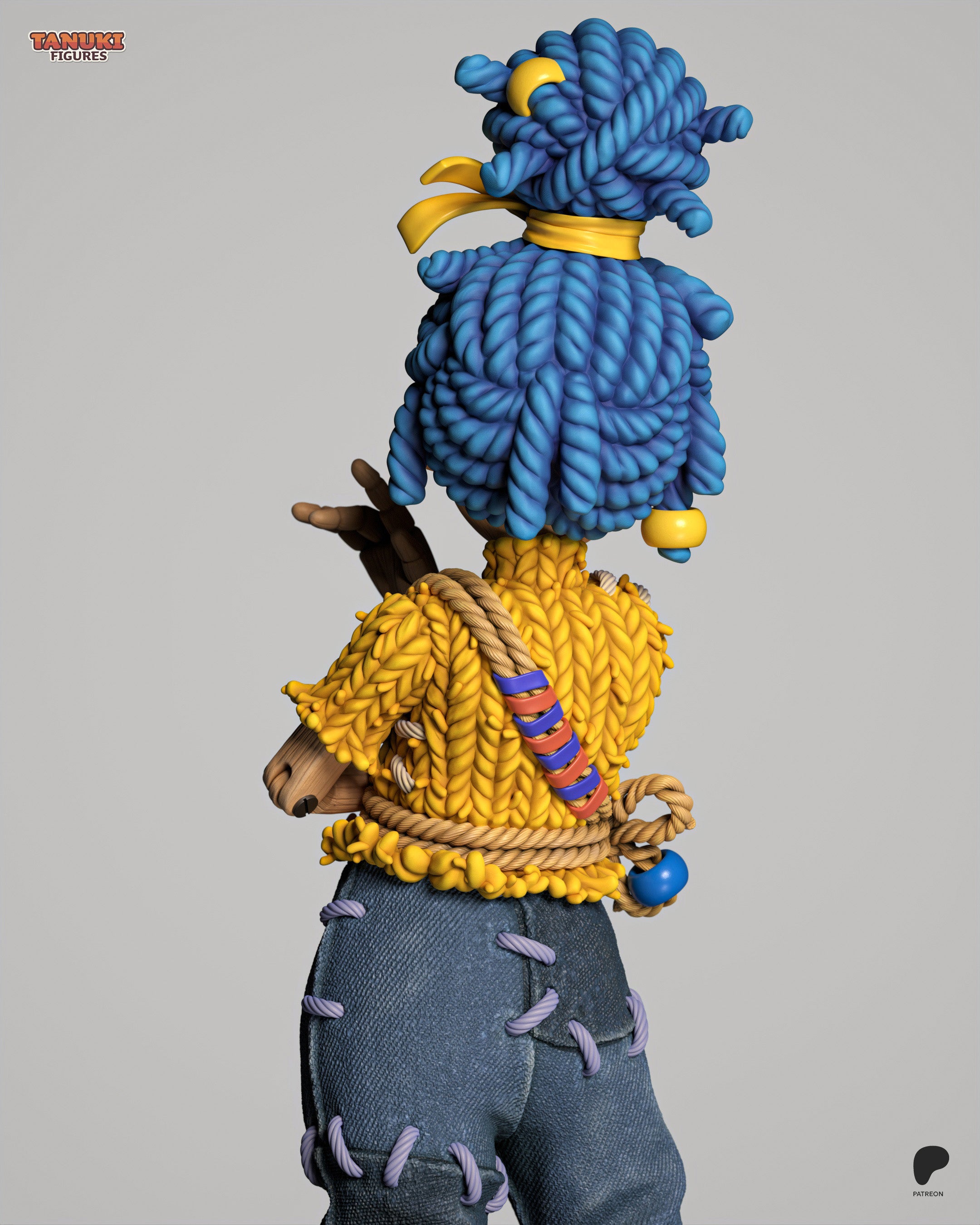 The Unwilling Doll Duo Statue