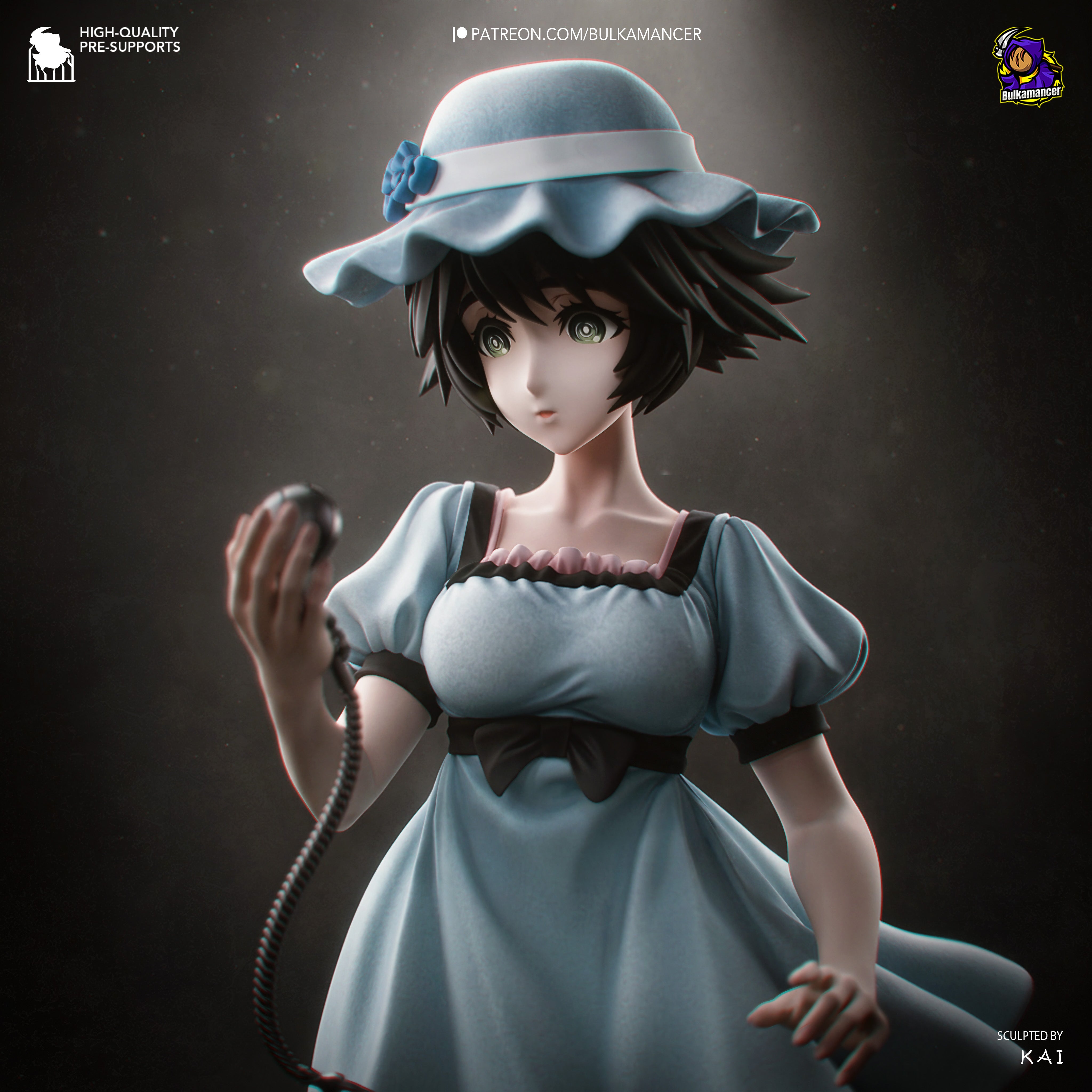 The Pocket Watch Girl Statue