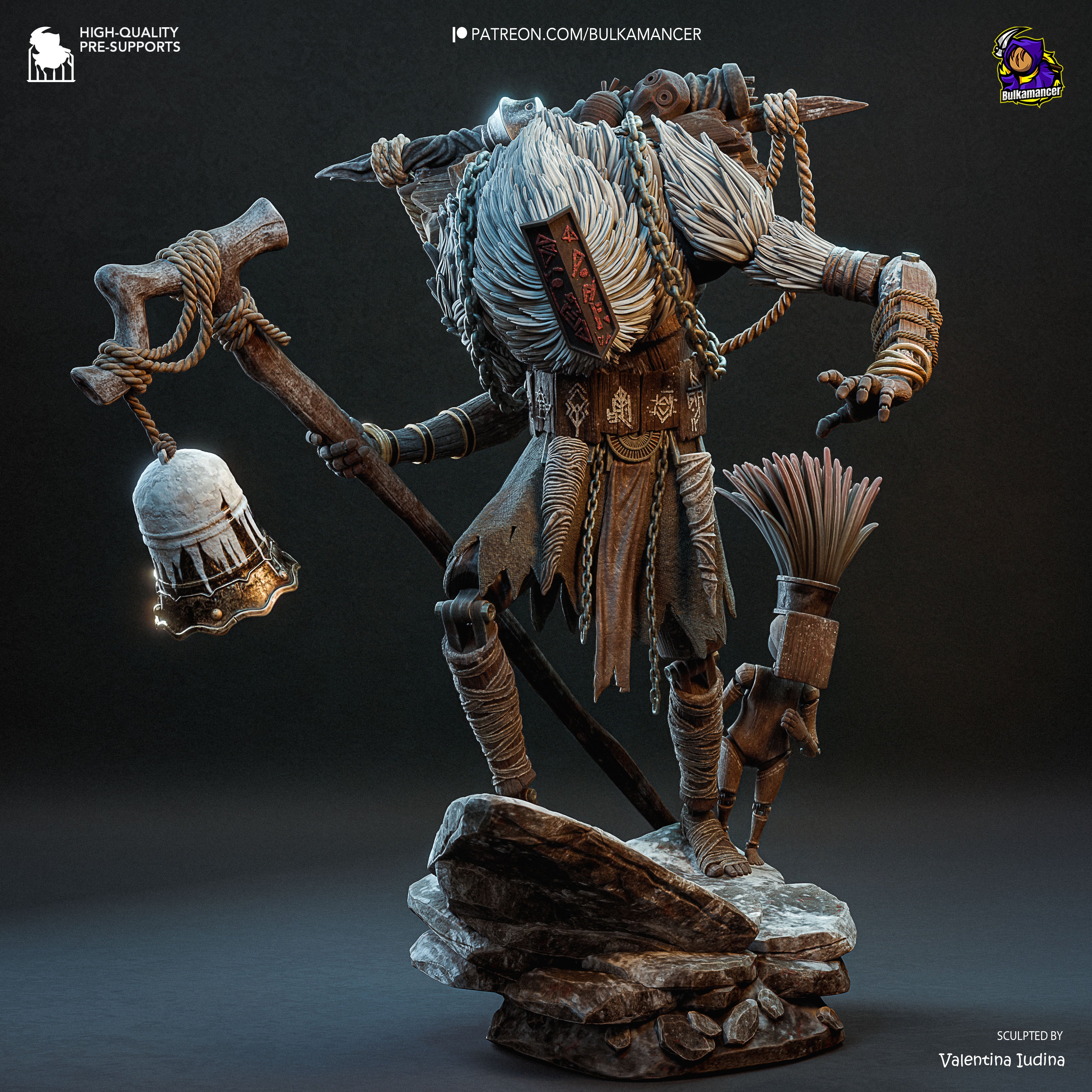The Feet Collector | Maximum Detailed 12K 3D printed figure