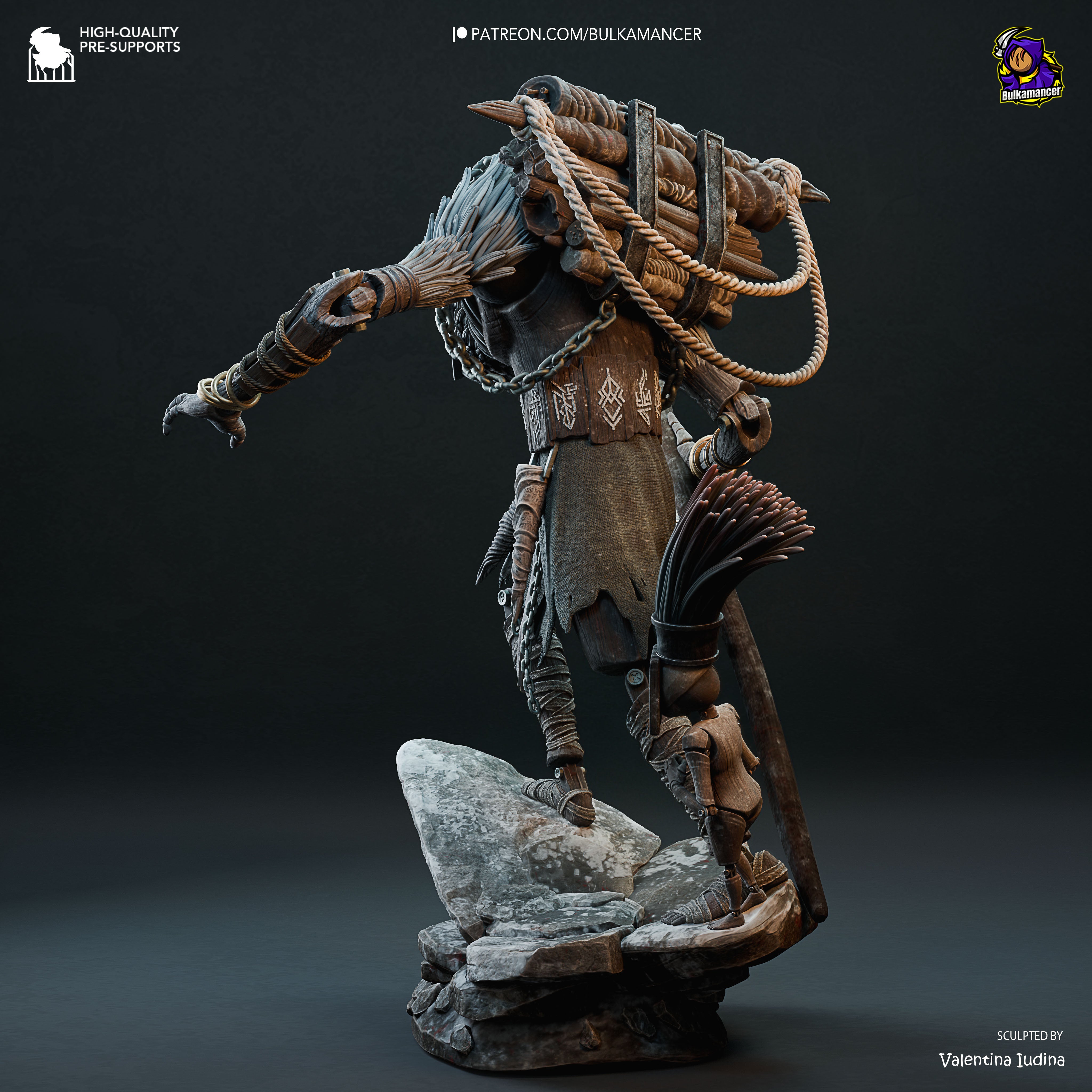 The Feet Collector | Maximum Detailed 12K 3D printed figure