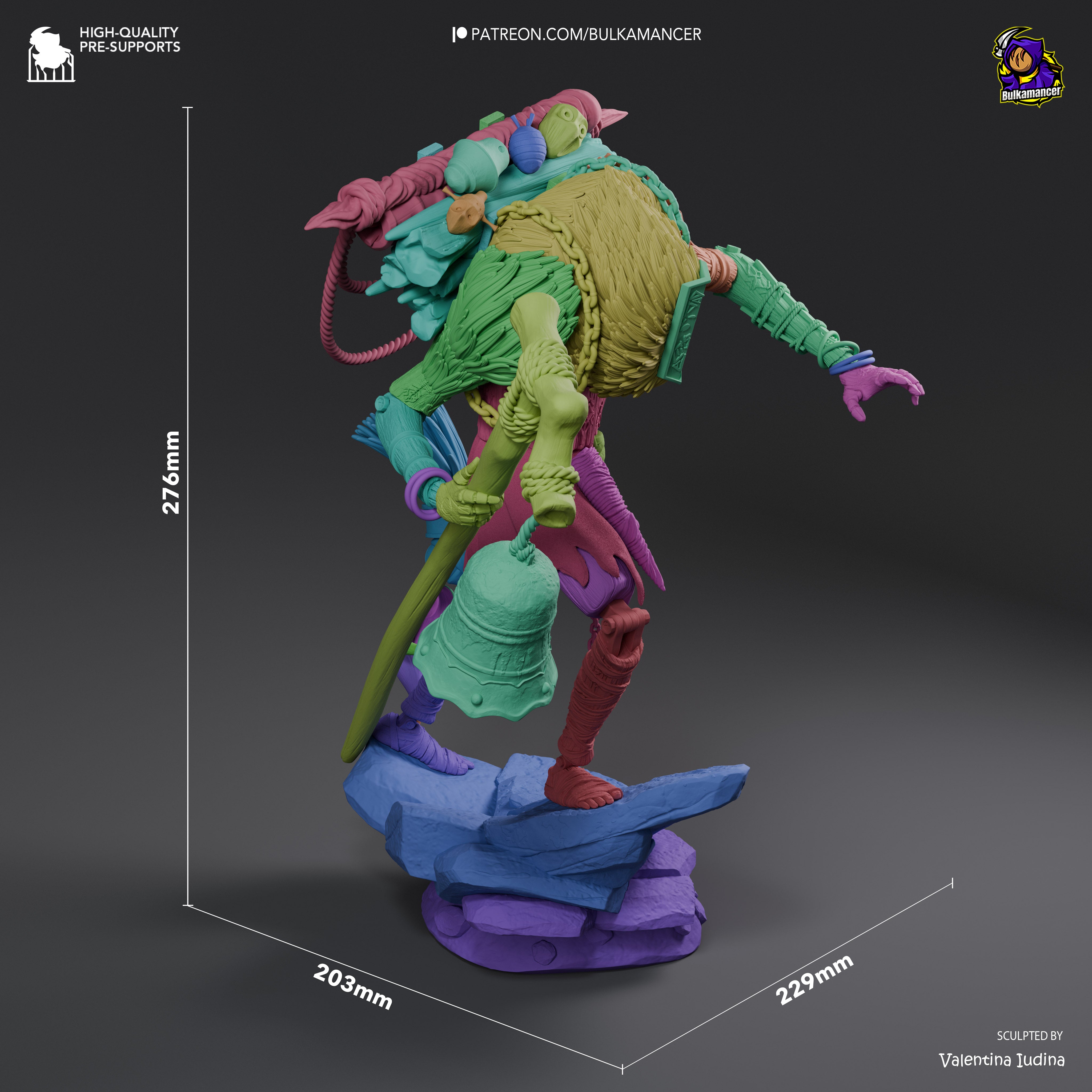 The Feet Collector | Maximum Detailed 12K 3D printed figure