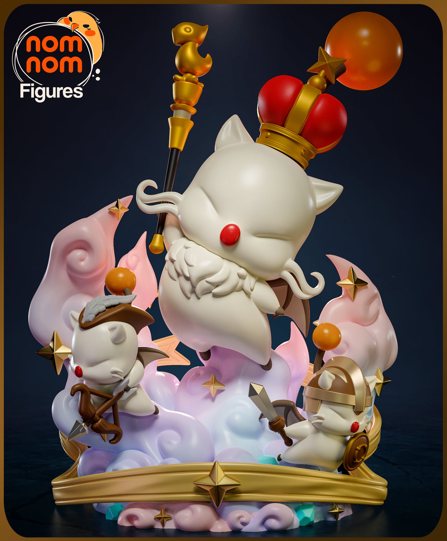 Chibi Moogle King Figure