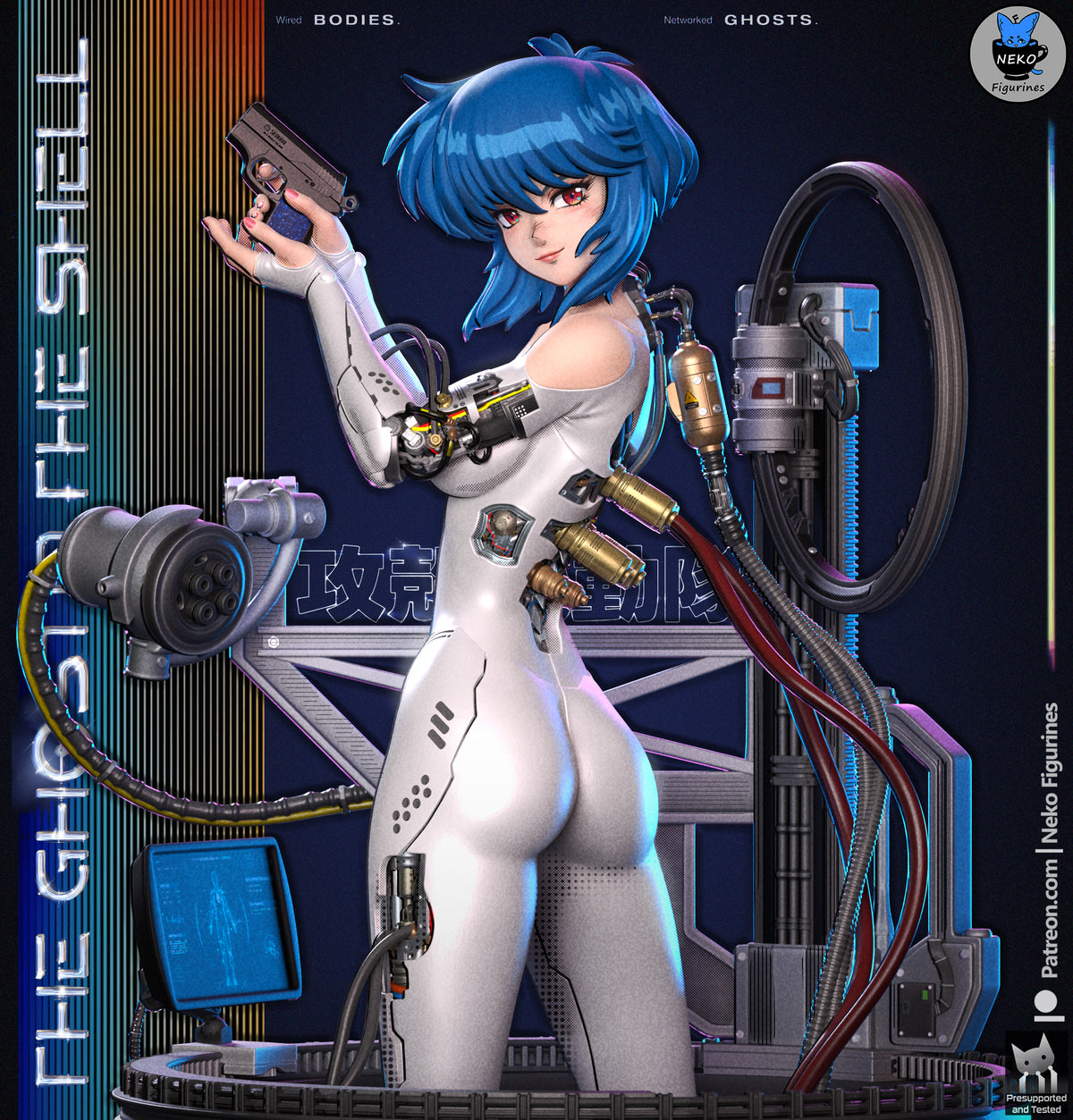 Major Kusanagi Statue