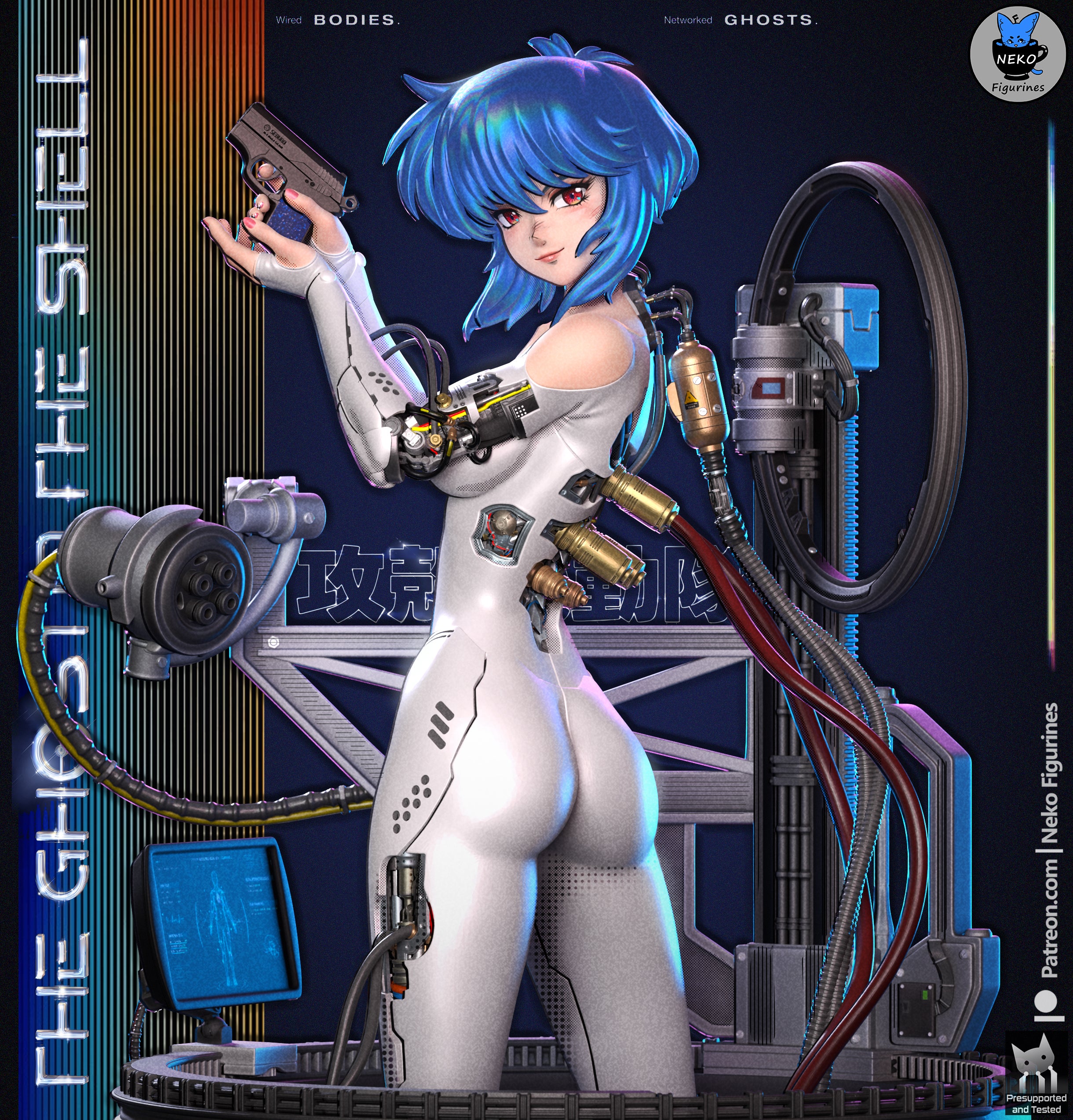 Major Kusanagi Statue