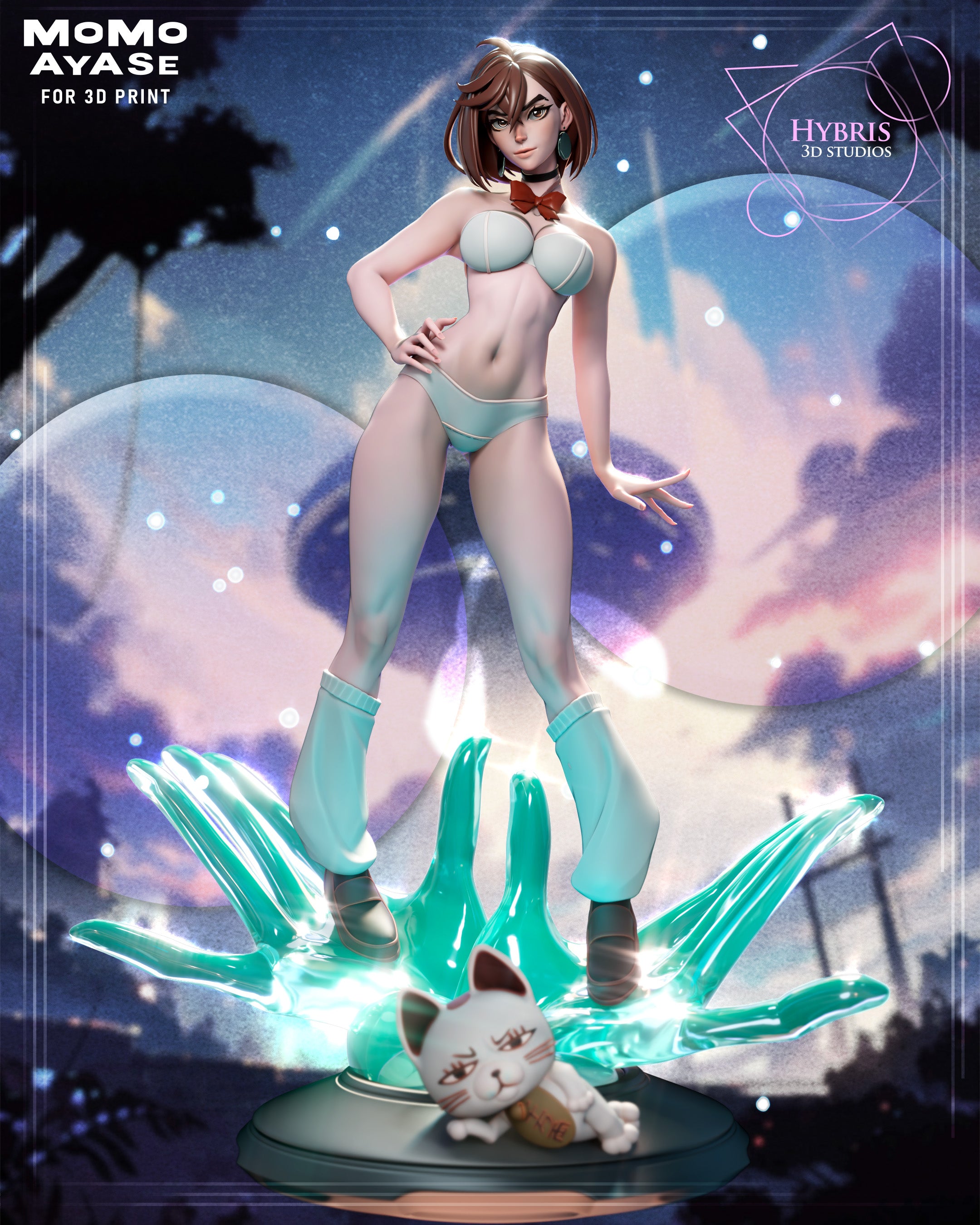 The Spirit Medium | Maximum Detailed 12K 3D printed figure