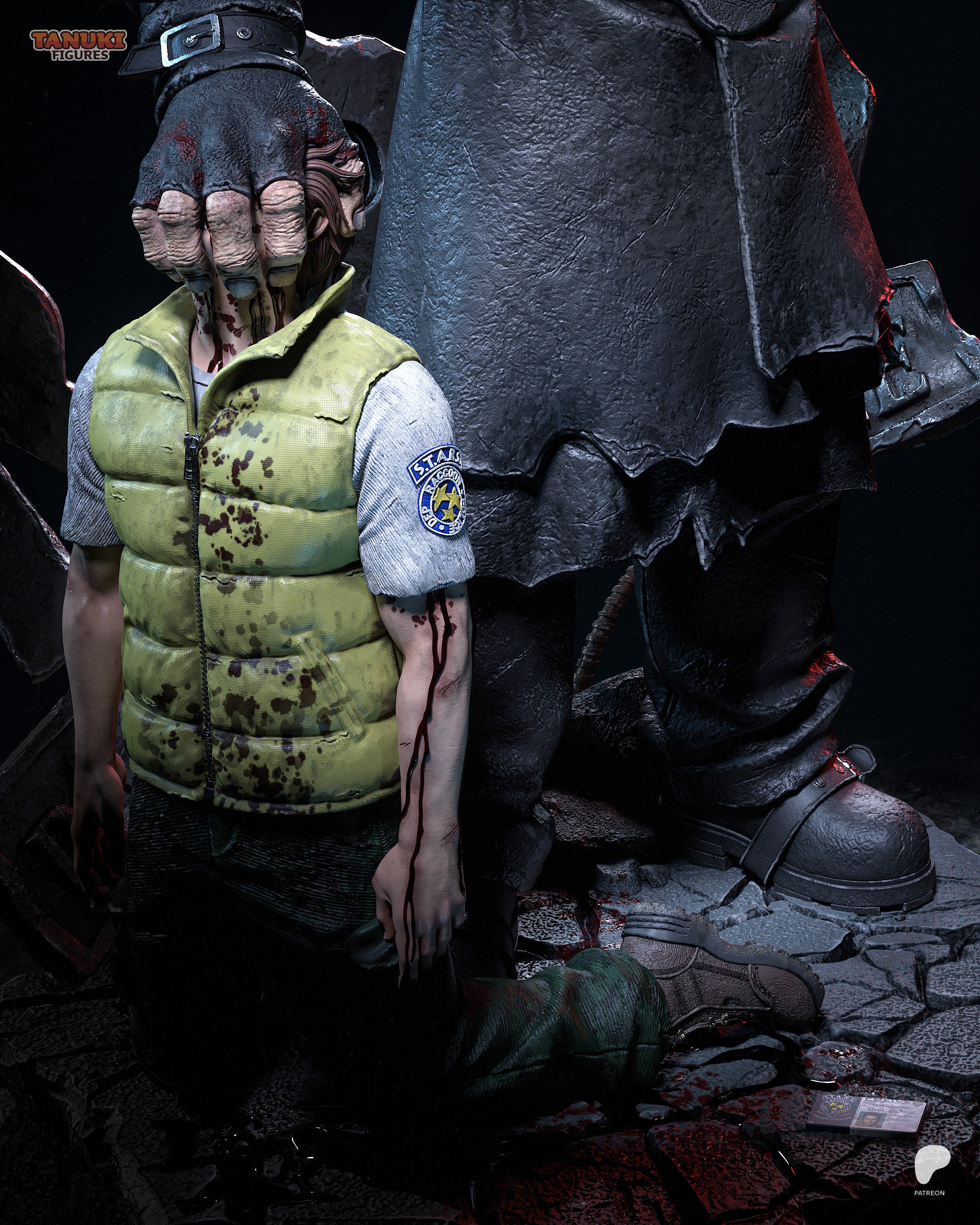 The Pursuer | Maximum Detailed 12K 3D printed figure