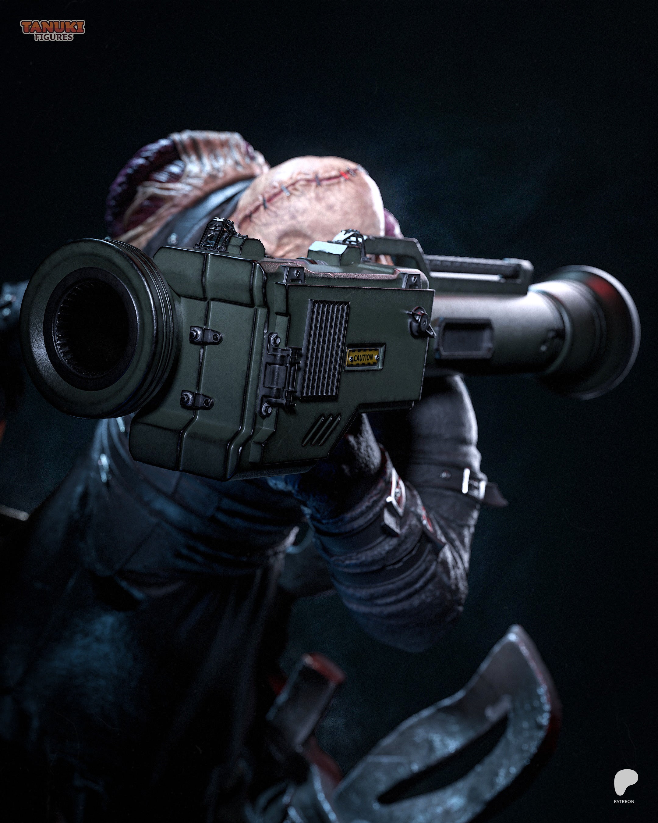 The Pursuer | Maximum Detailed 12K 3D printed figure