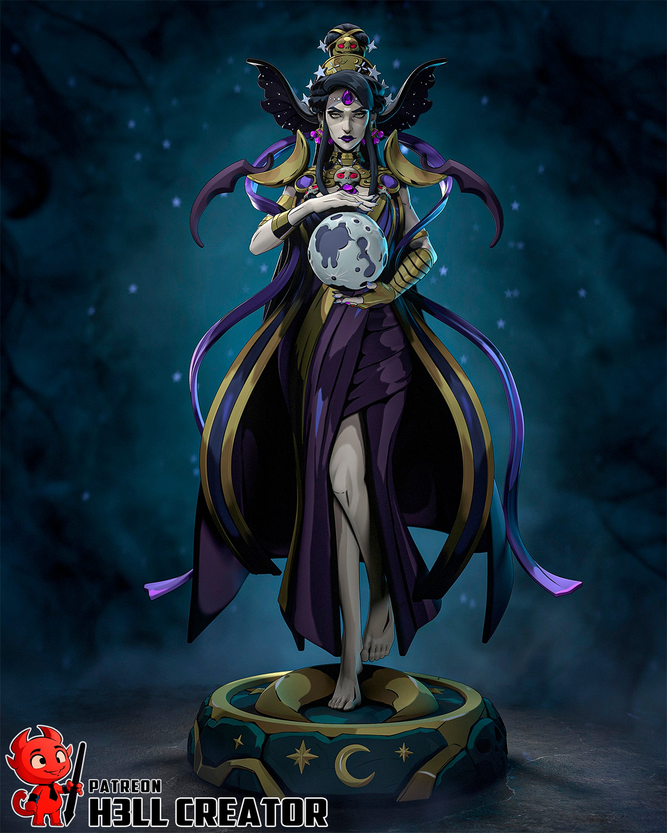 Goddess of the Night Statue