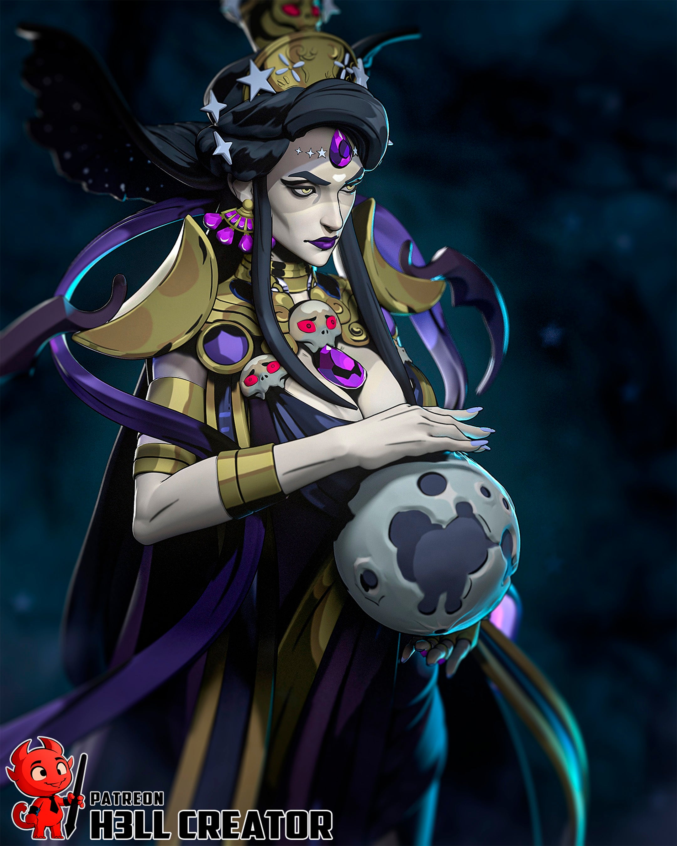 Goddess of the Night Statue