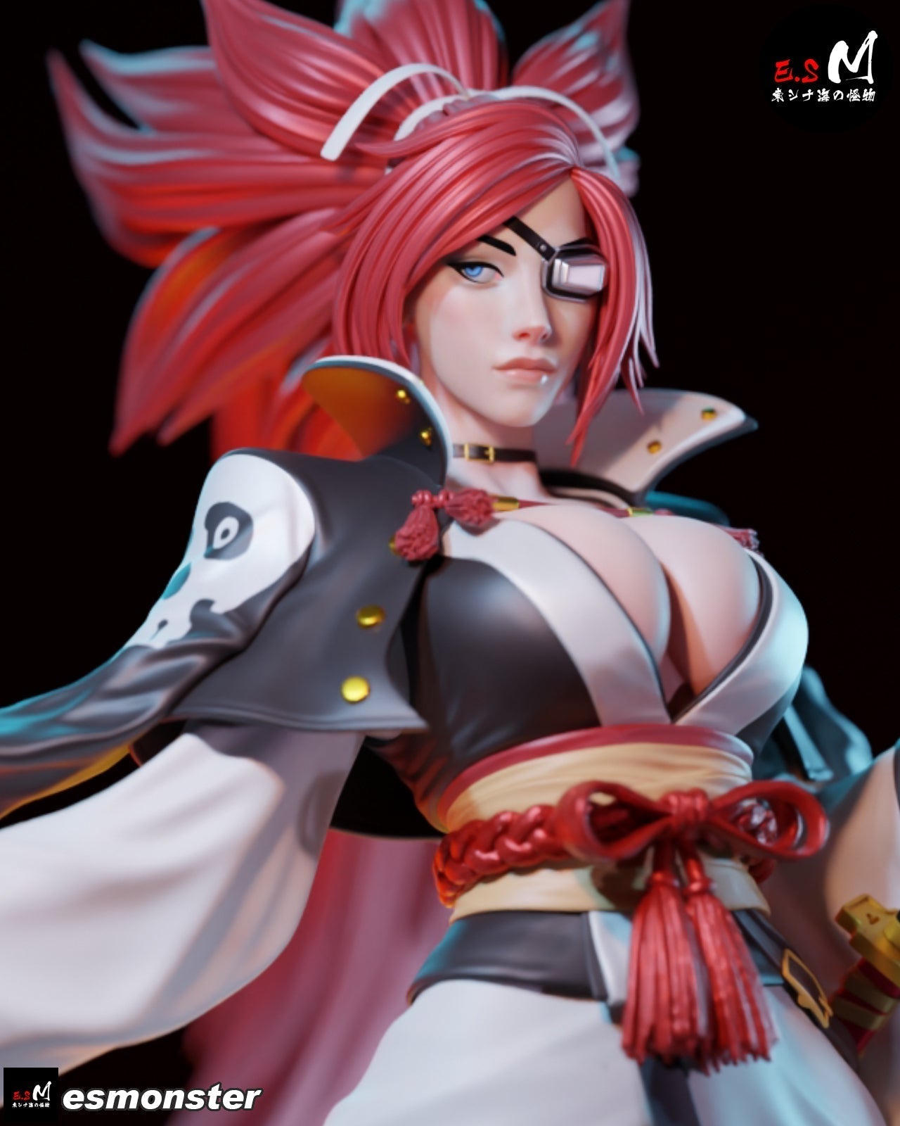One-Eyed Samurai Statue