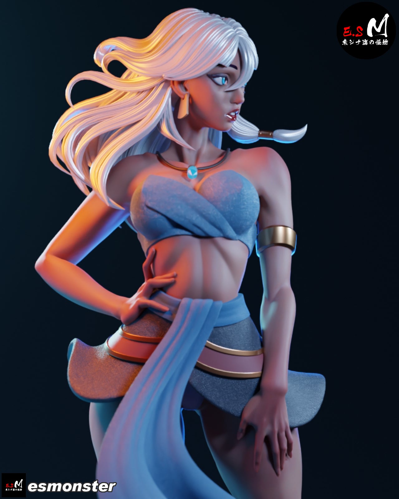 Princess Kida Statue