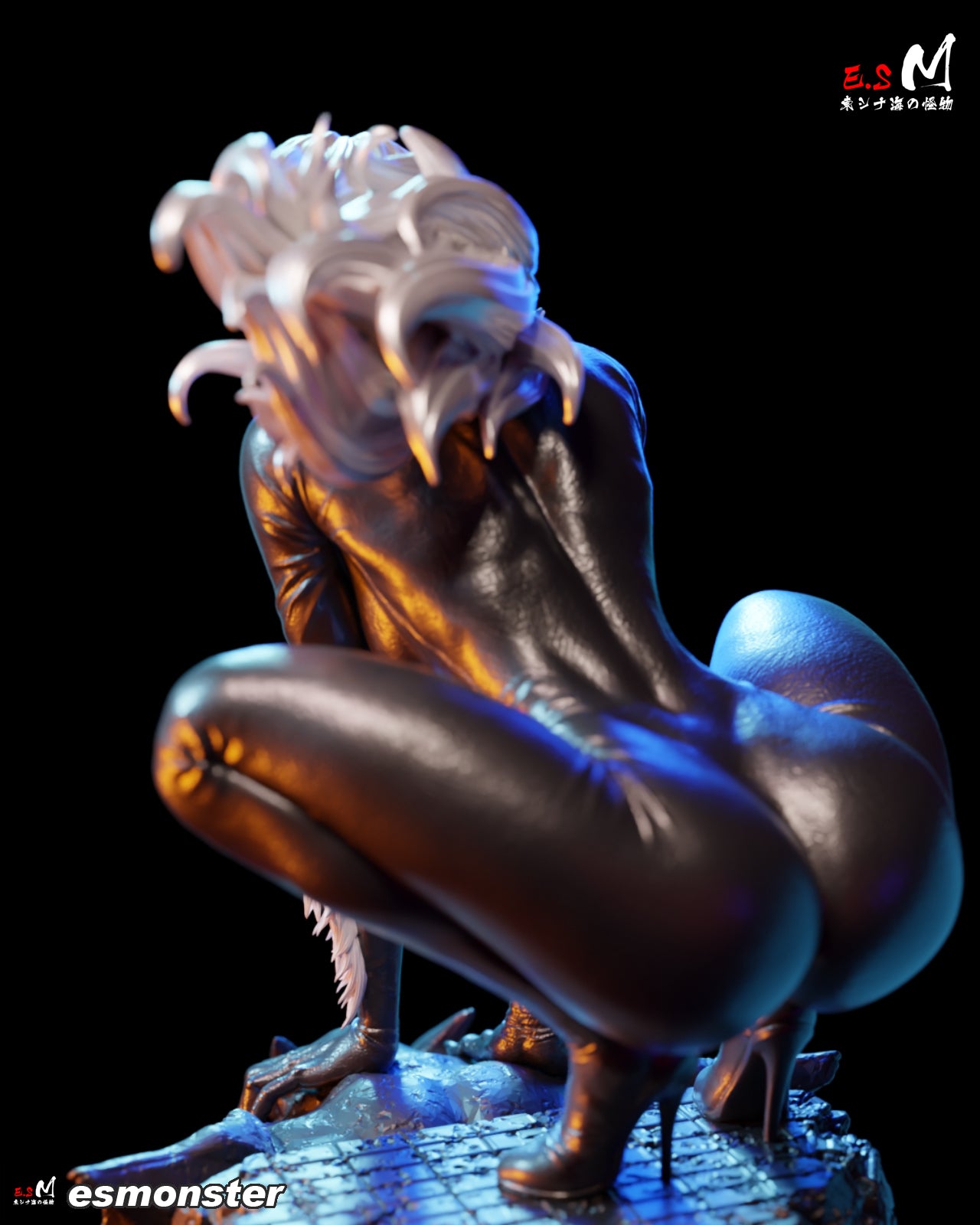 Master Thief Black Cat Statue