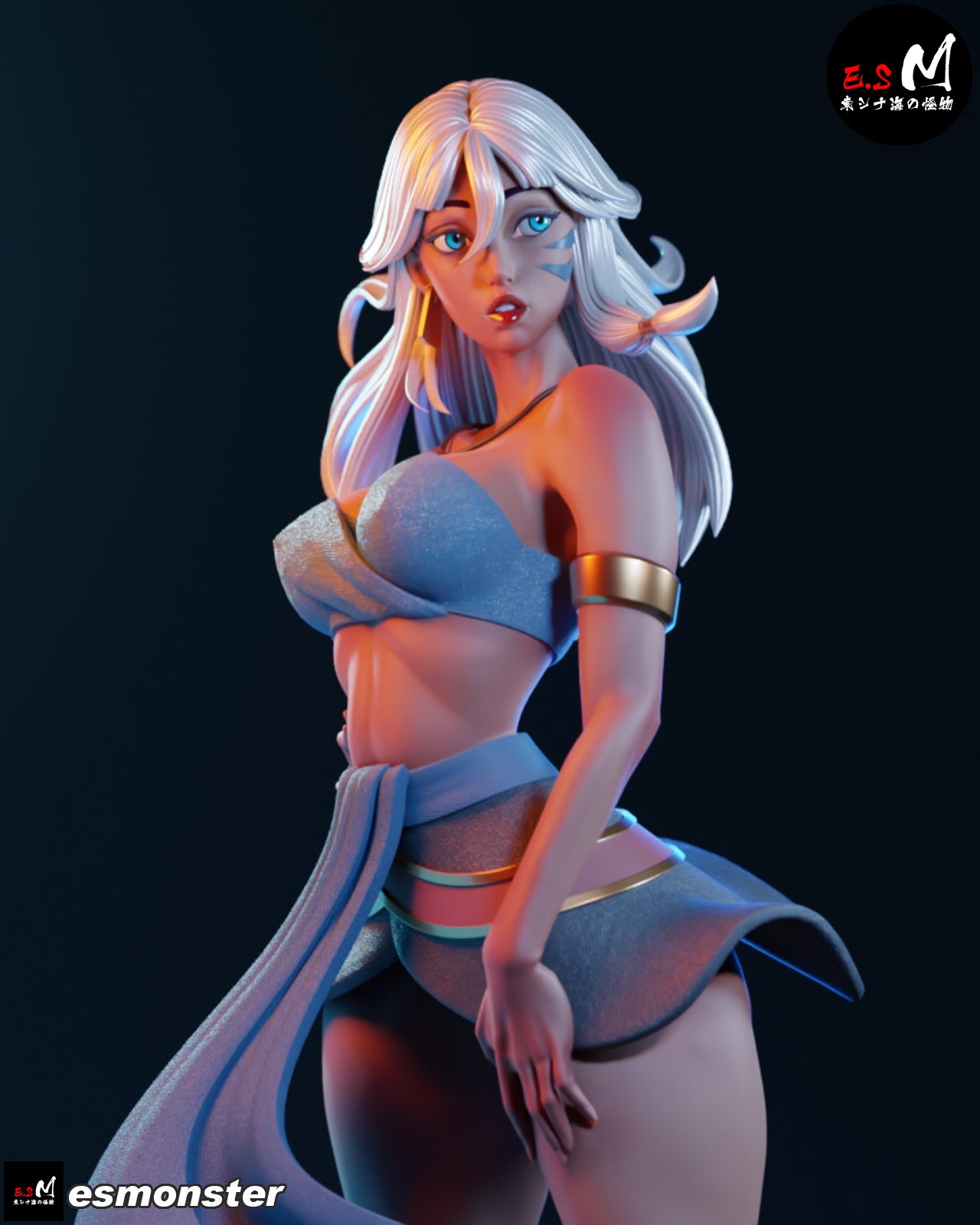 Princess Kida Statue