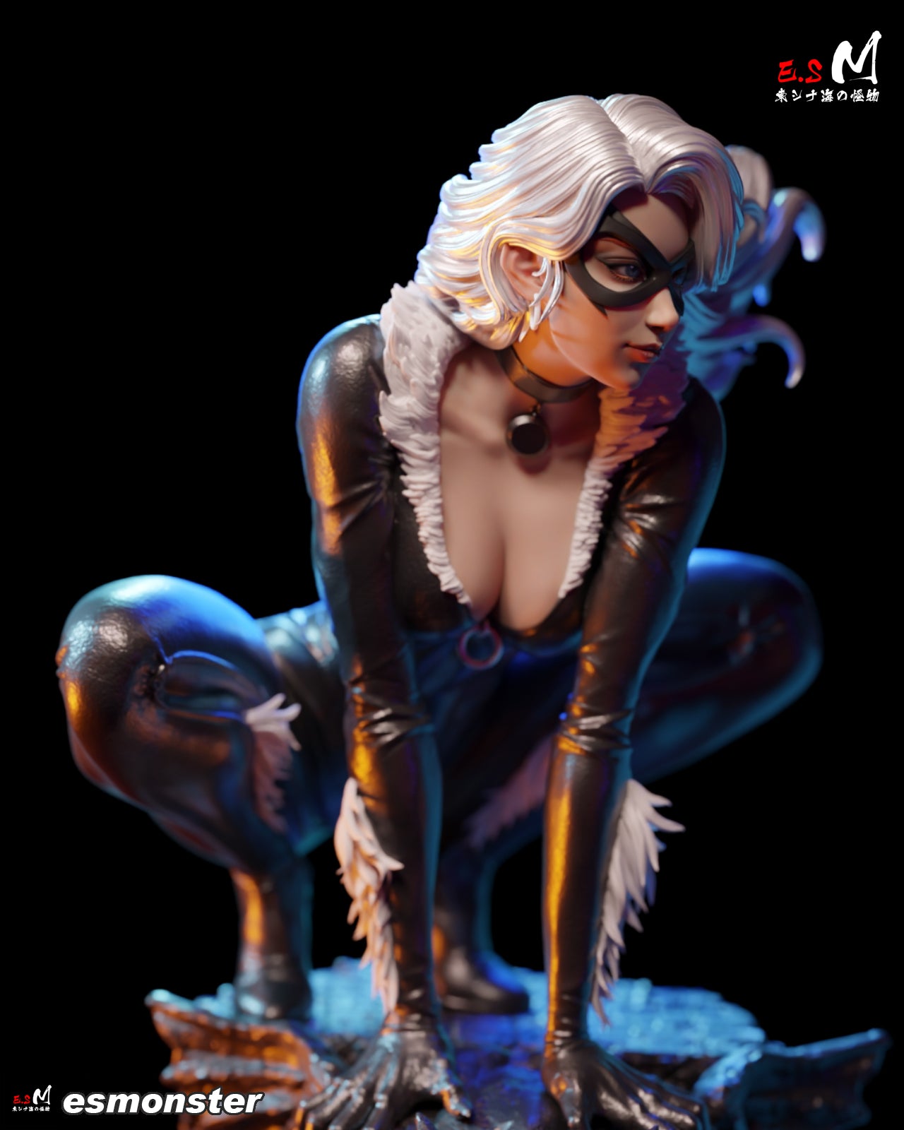 Master Thief Black Cat Statue