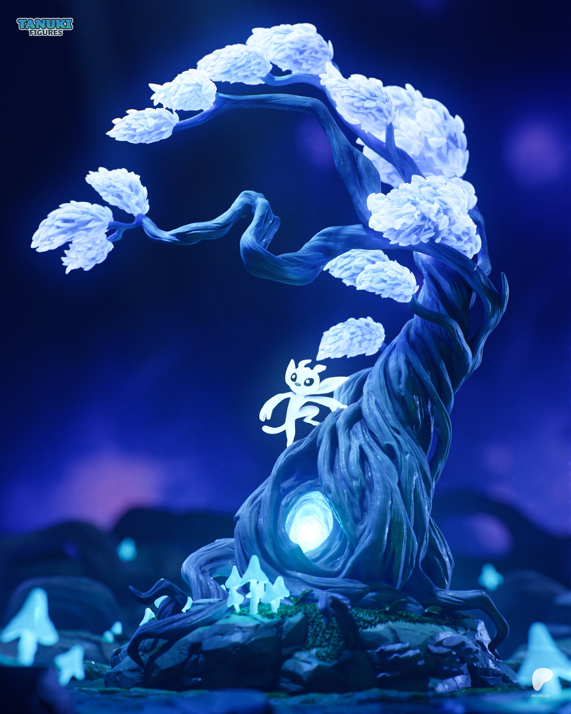The Guardian Spirit | Maximum Detailed 12K 3D printed figure