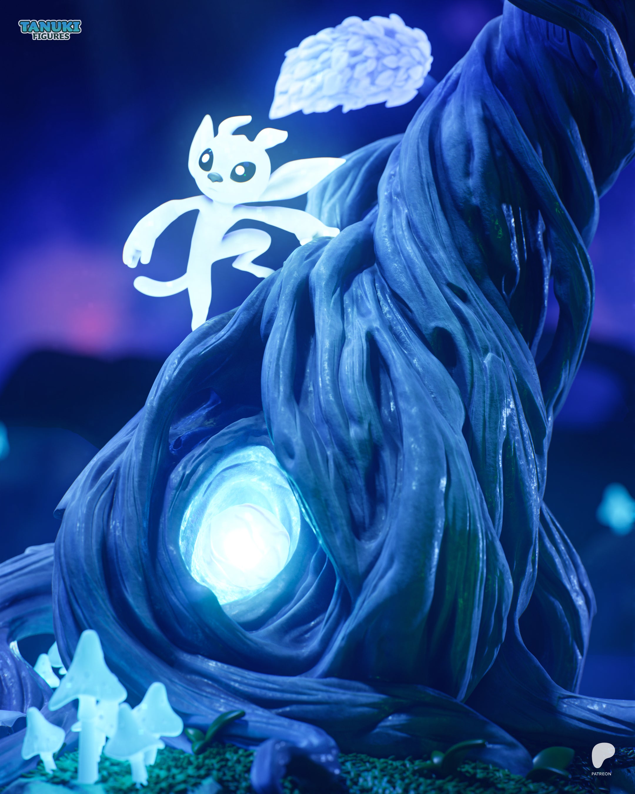 The Guardian Spirit | Maximum Detailed 12K 3D printed figure