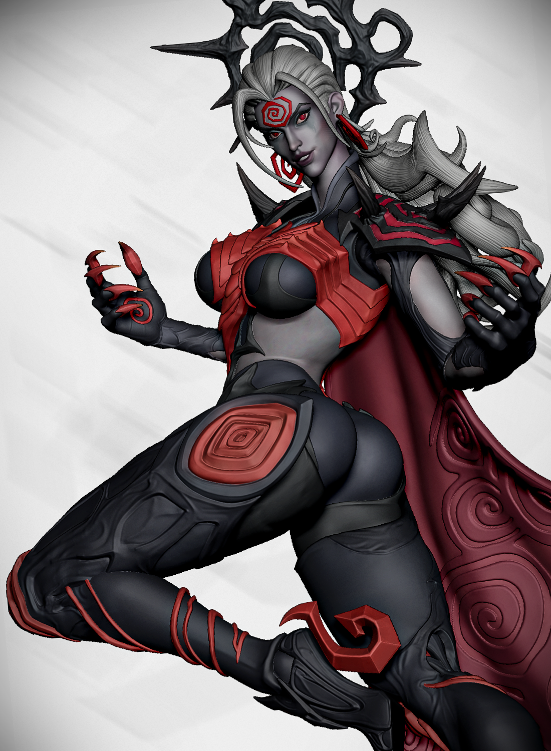 The Black Queen Statue