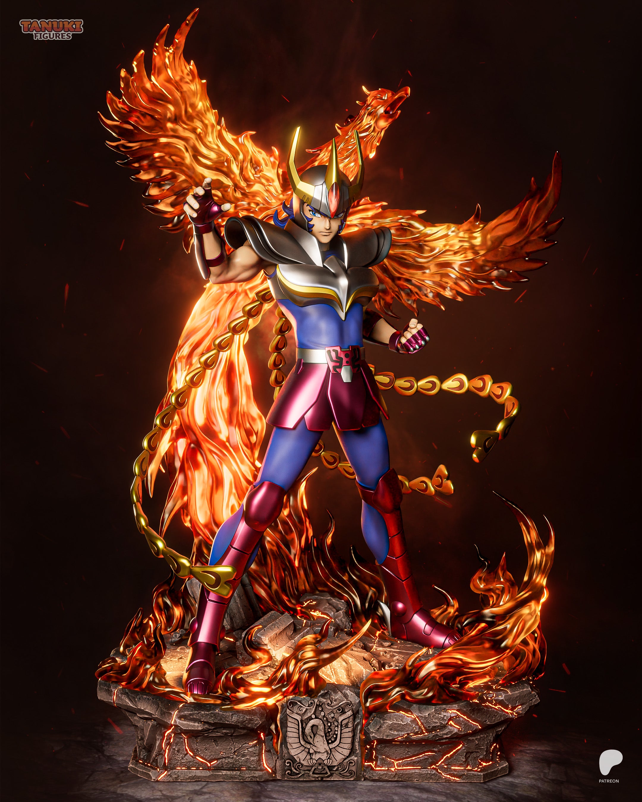 The Immortal Phoenix Statue