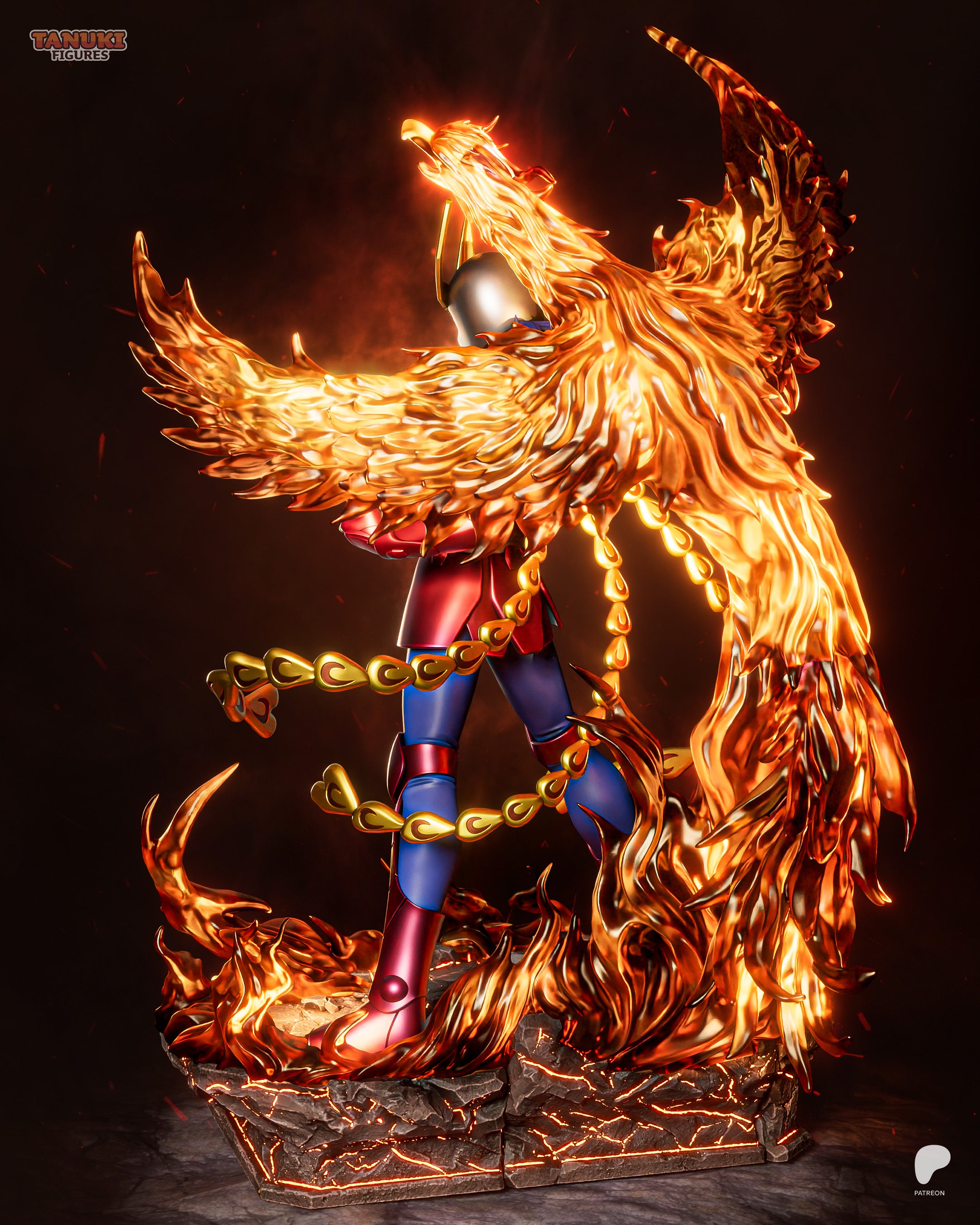The Immortal Phoenix Statue