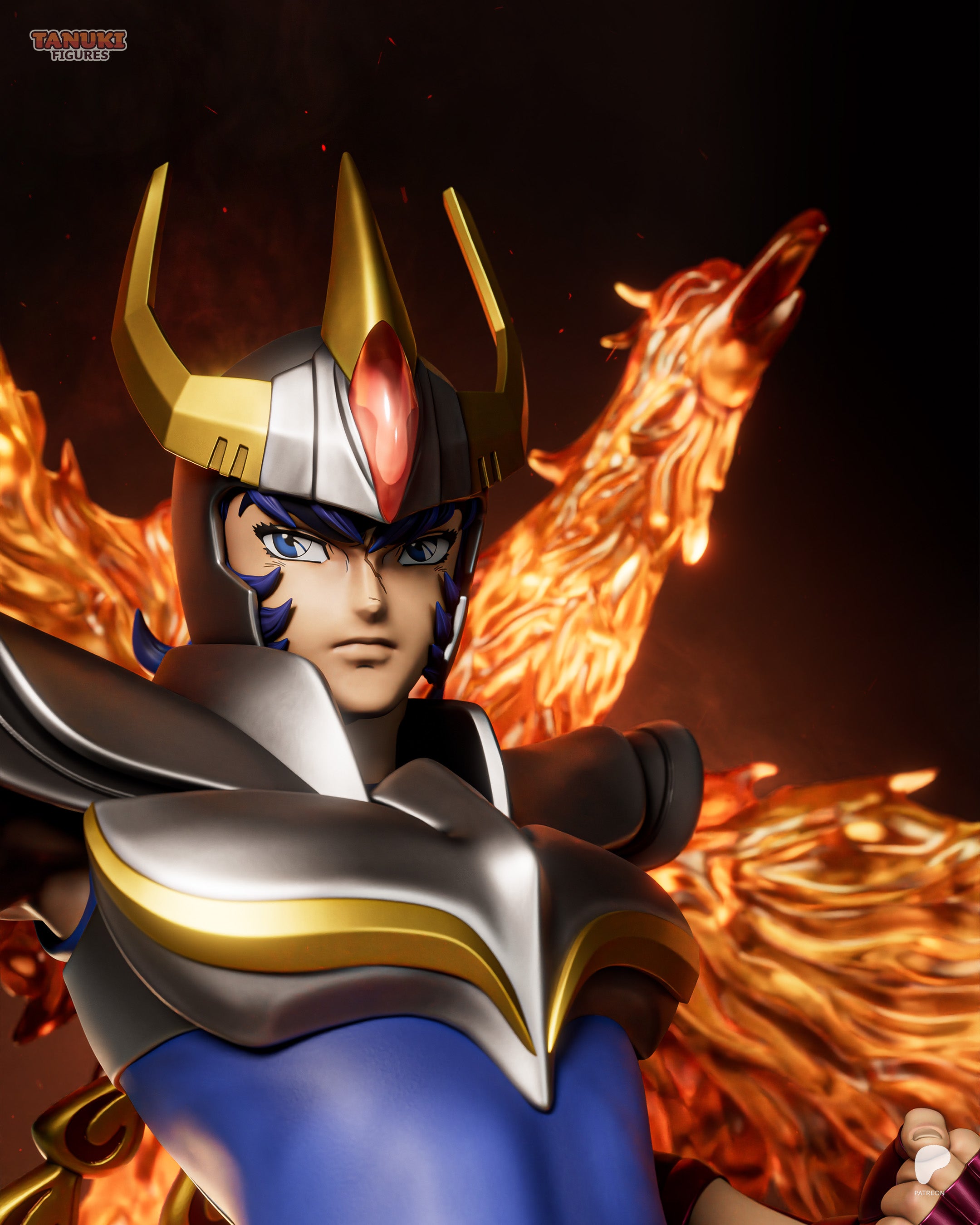 The Immortal Phoenix Statue