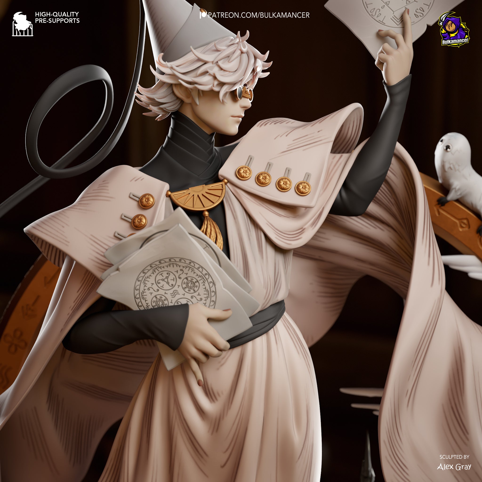 Master Qifrey Statue