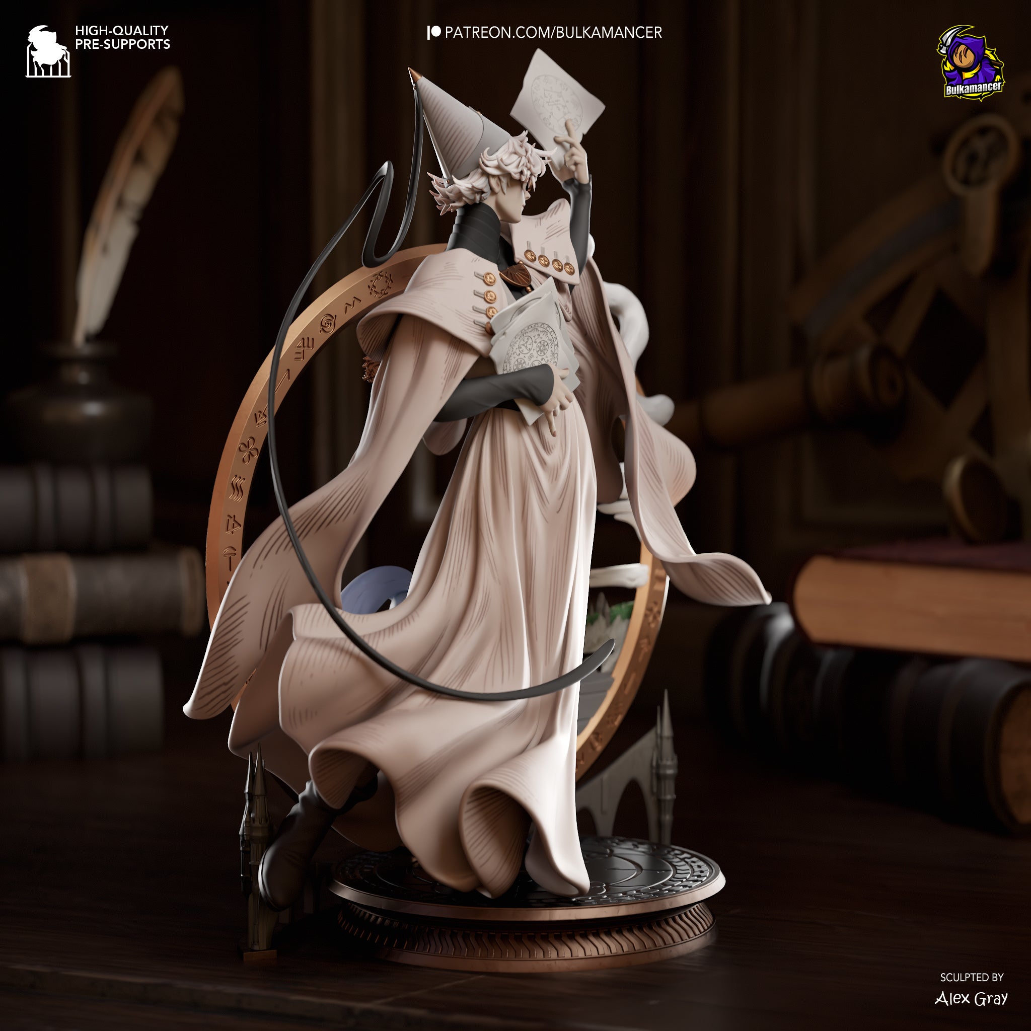 Master Qifrey Statue