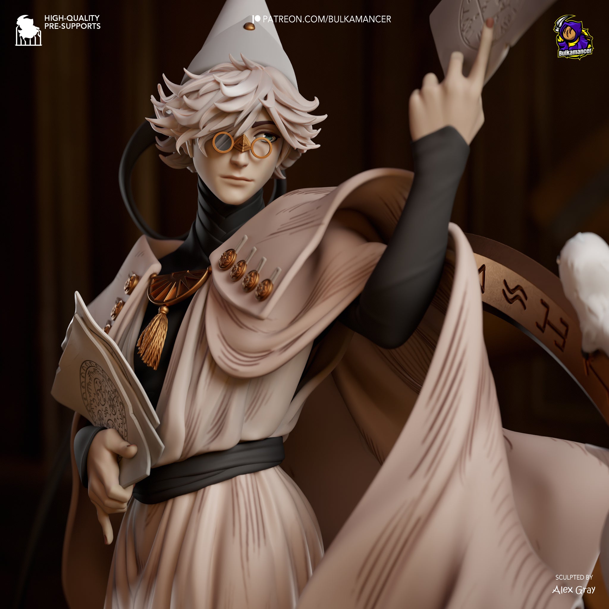 Master Qifrey Statue