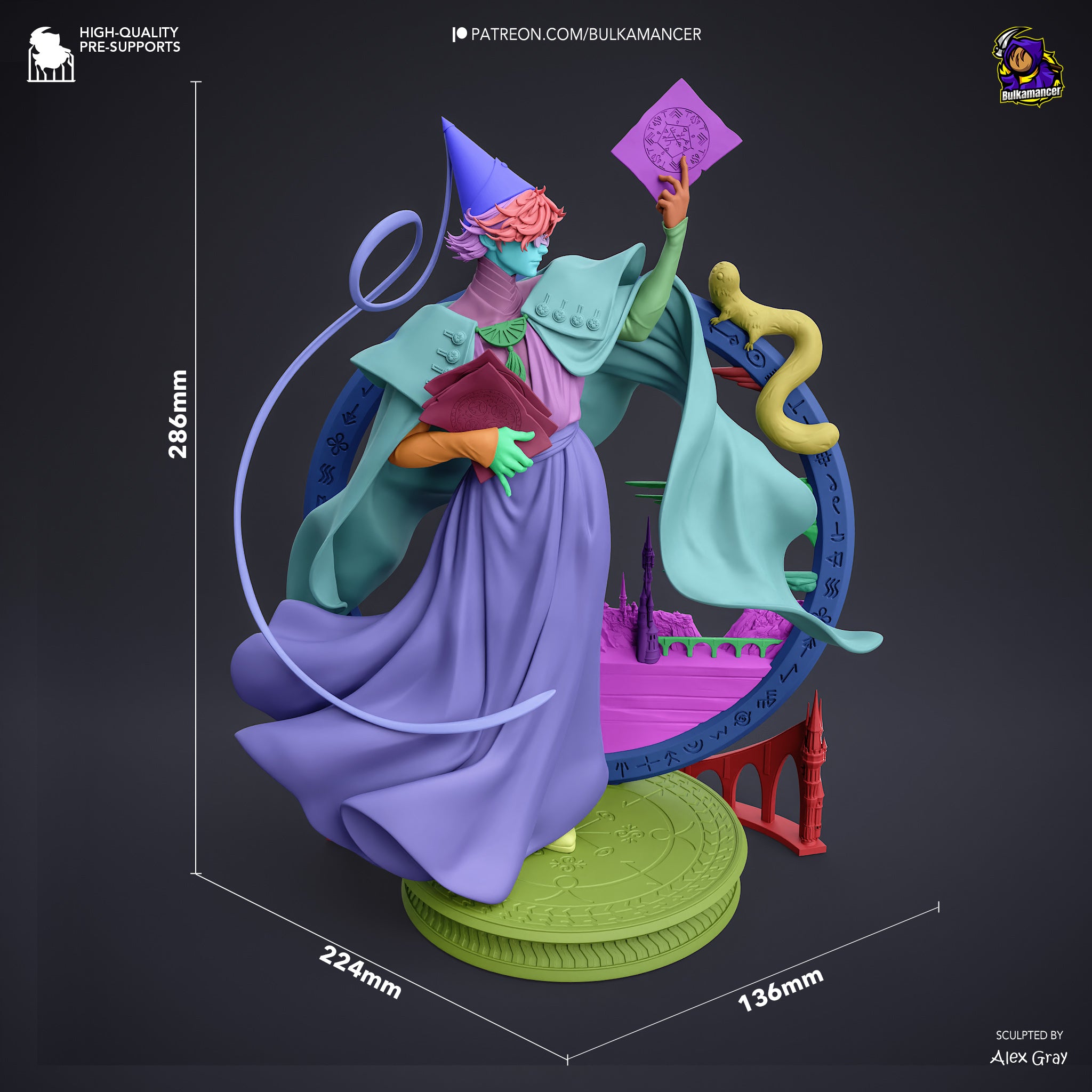 Master Qifrey Statue