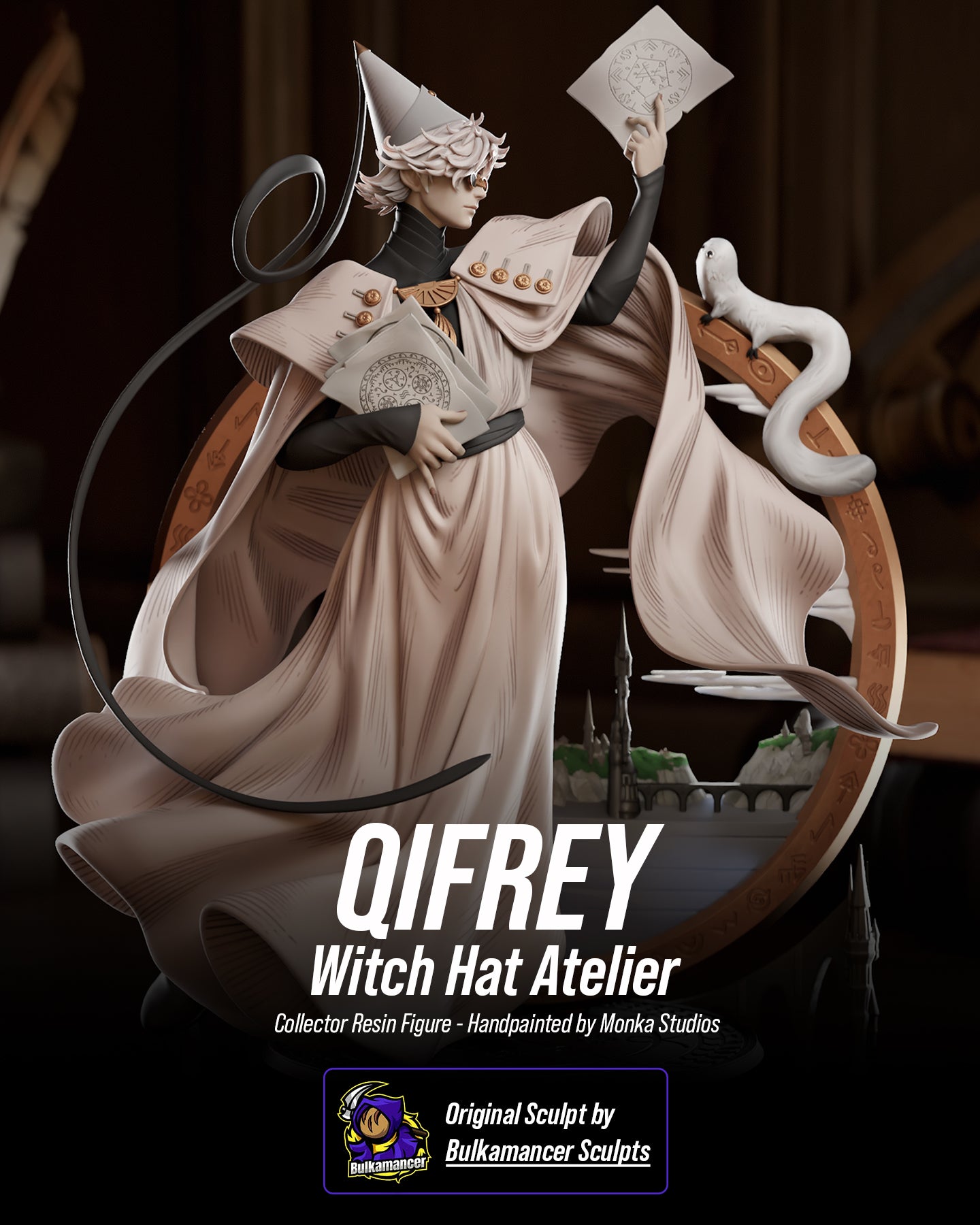 Master Qifrey Statue