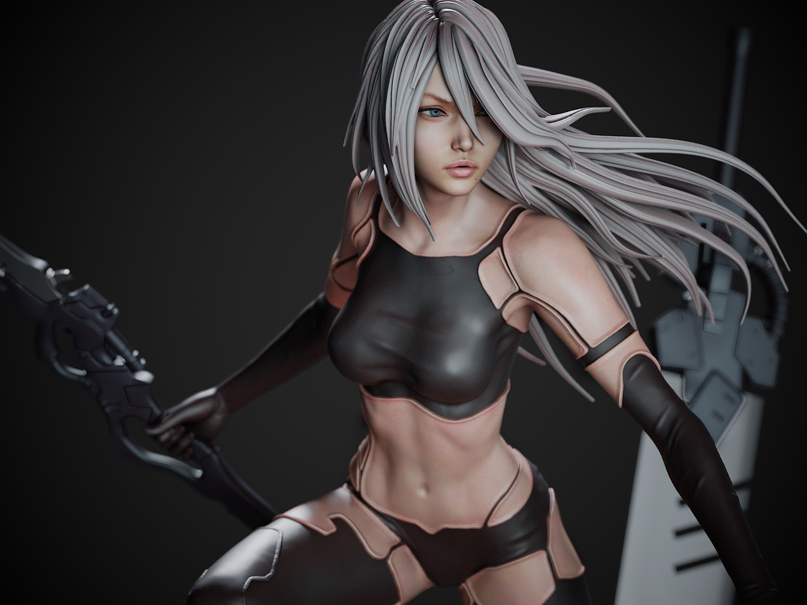The Rogue Unit | Maximum Detailed 12K 3D printed figure