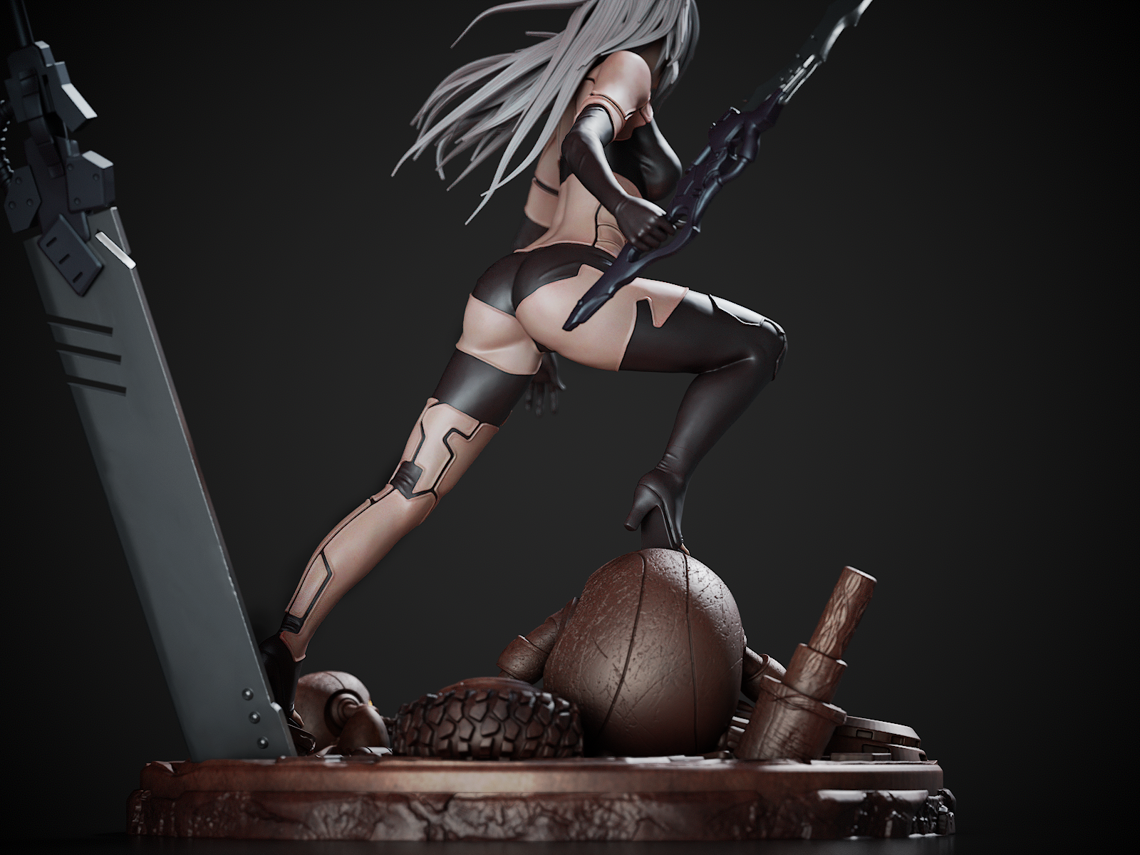 The Rogue Unit | Maximum Detailed 12K 3D printed figure