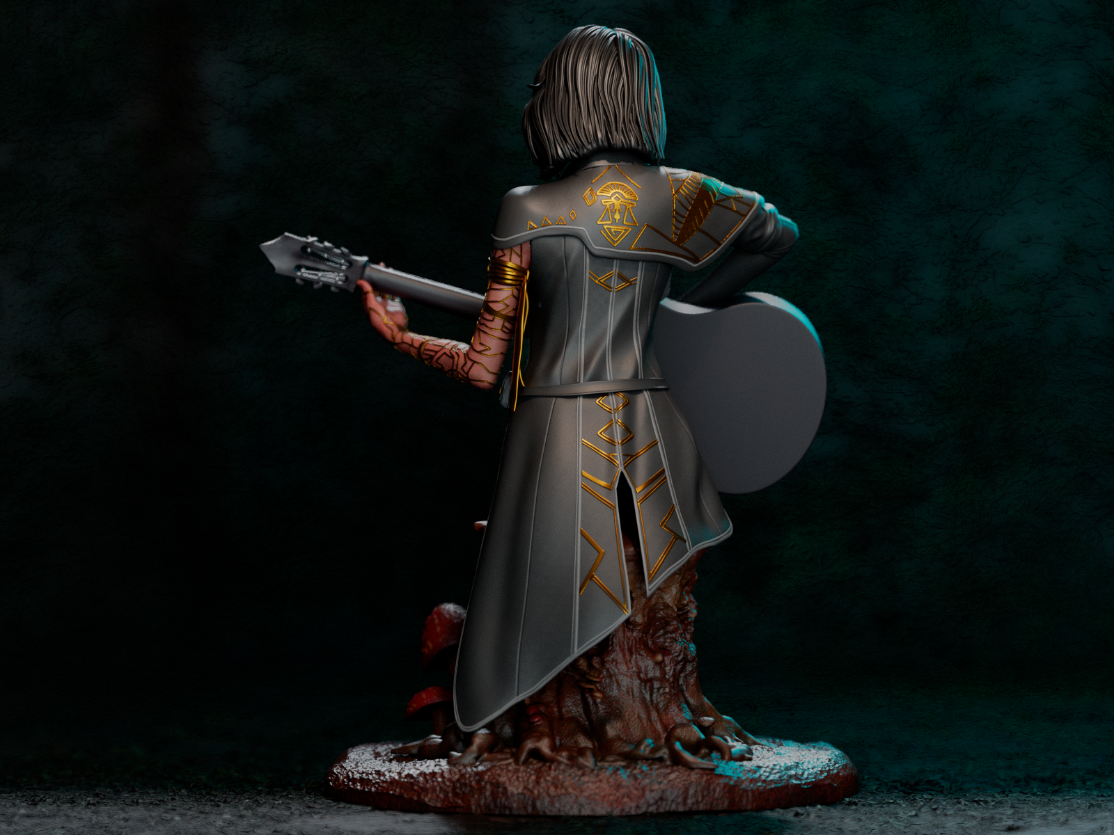 The Expedition Song | Maximum Detailed 12K 3D printed figure
