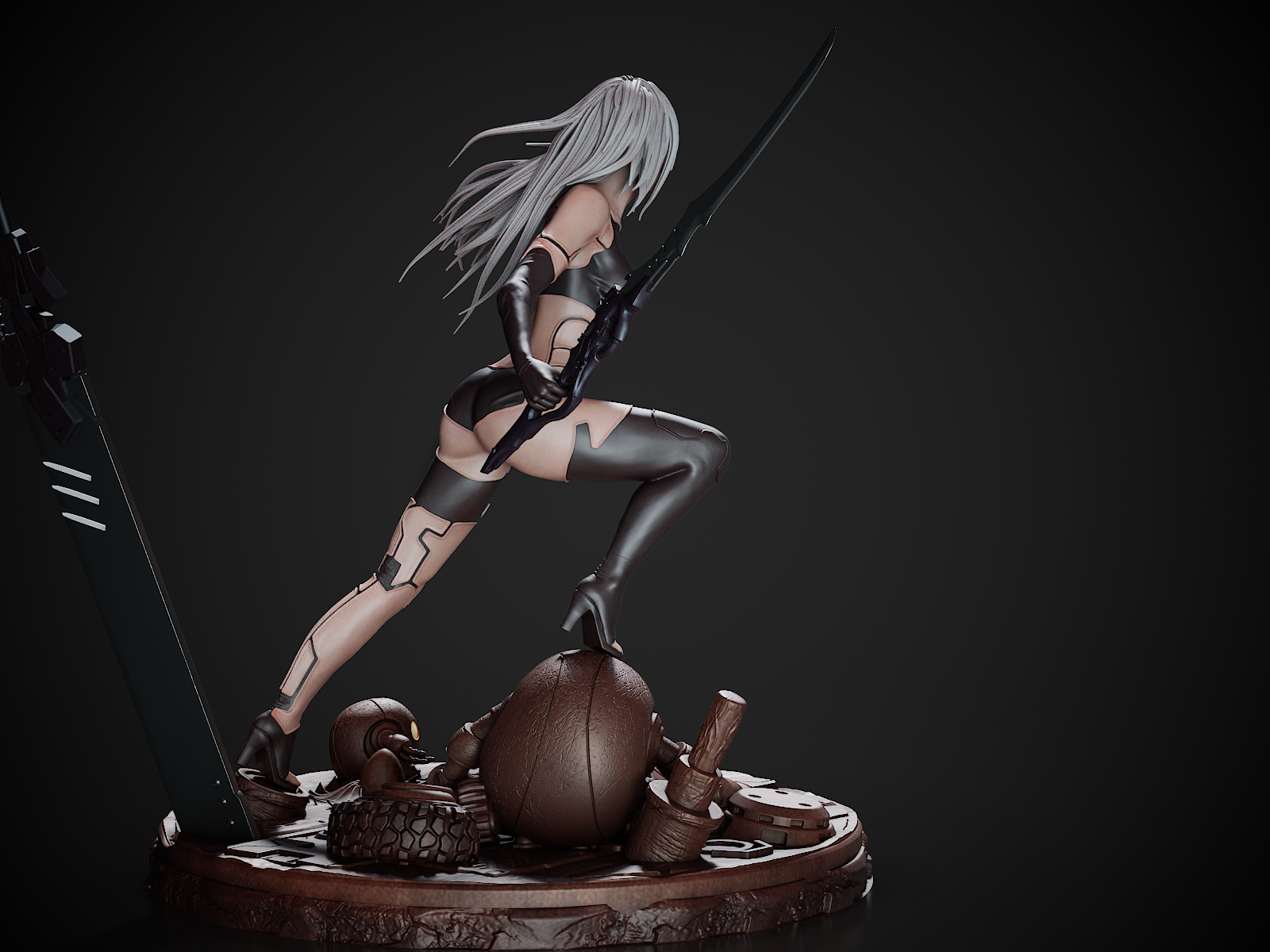 The Rogue Unit | Maximum Detailed 12K 3D printed figure