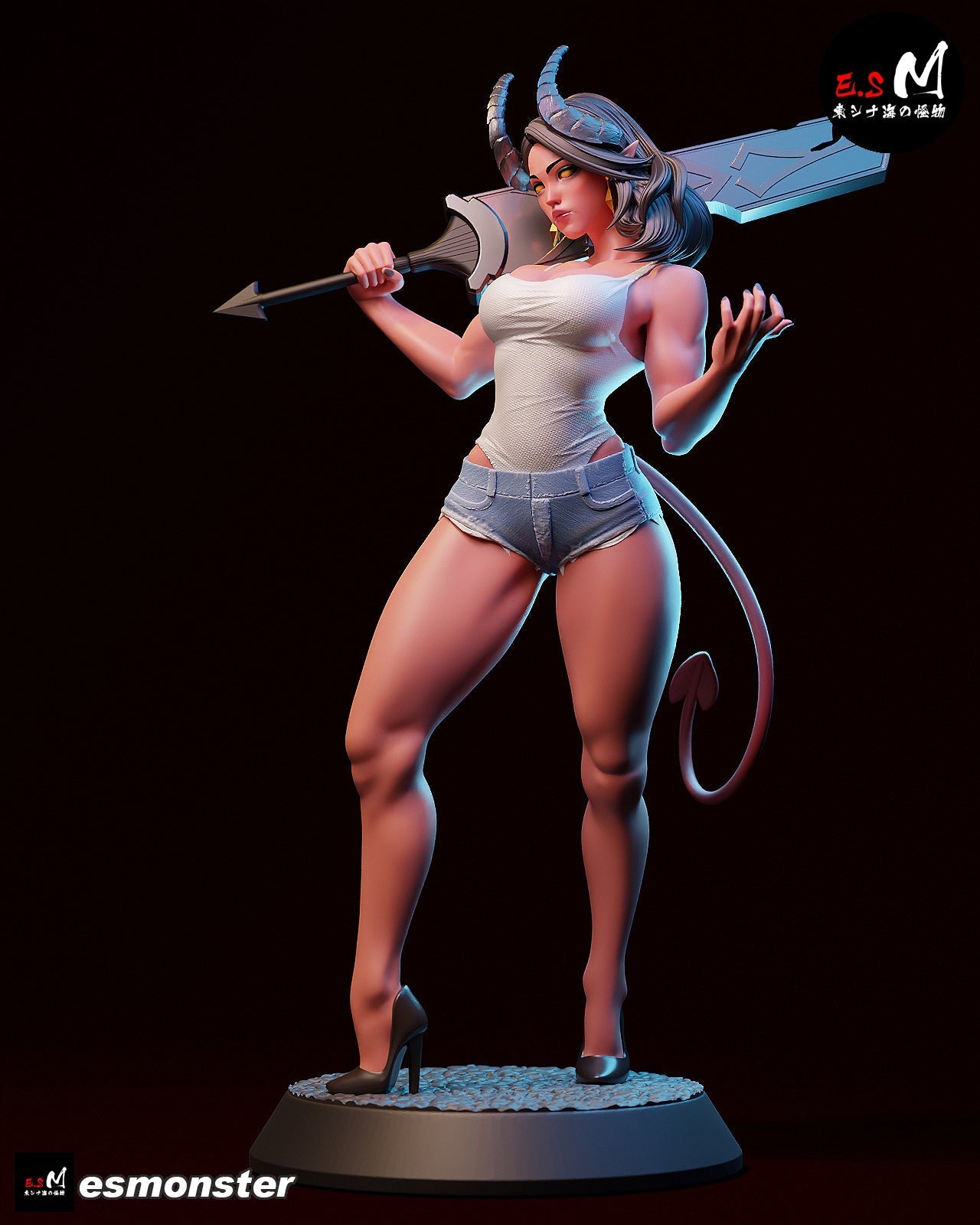 The Infernal Enforcer Statue
