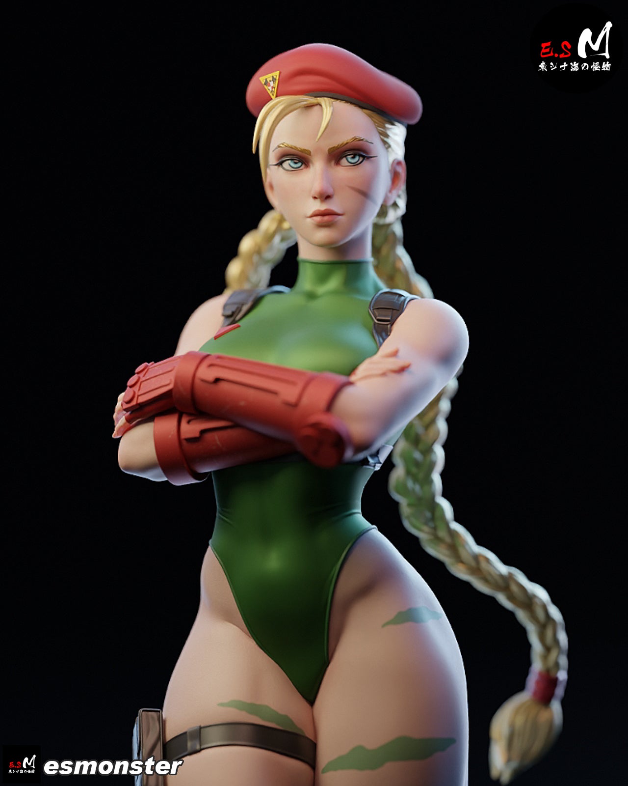 Braided Fighter Statue
