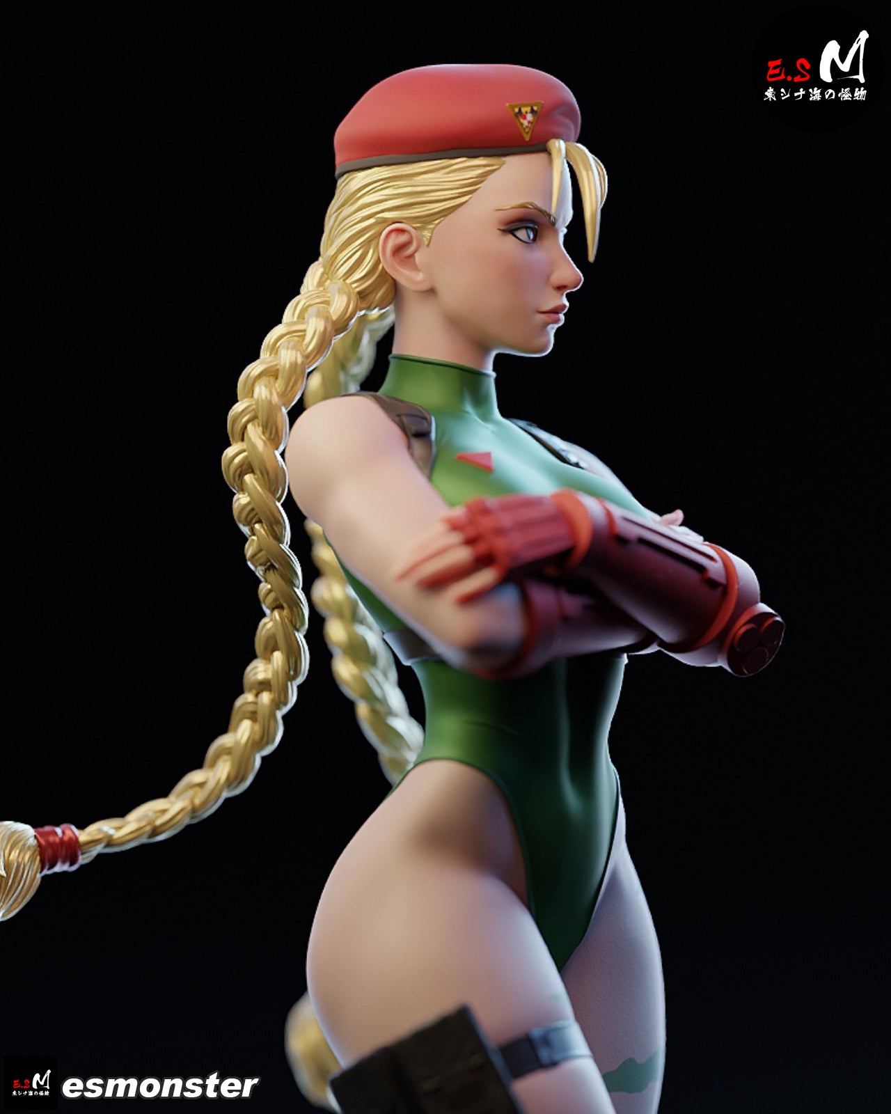Braided Fighter Statue