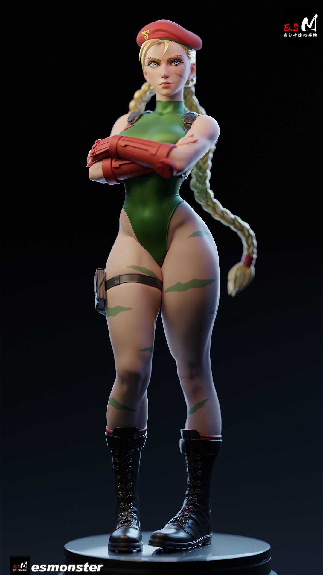 Braided Fighter Statue