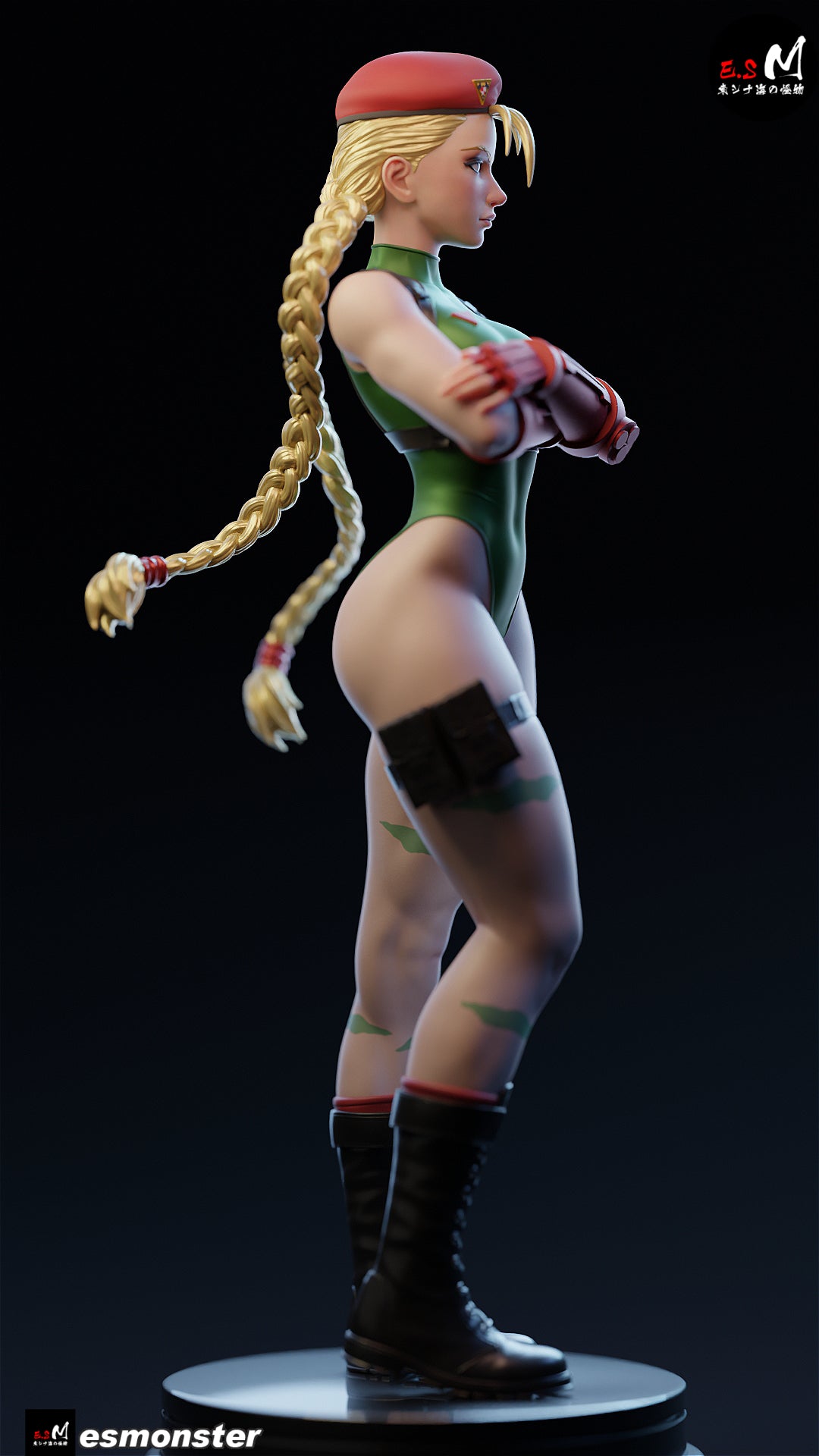 Braided Fighter Statue