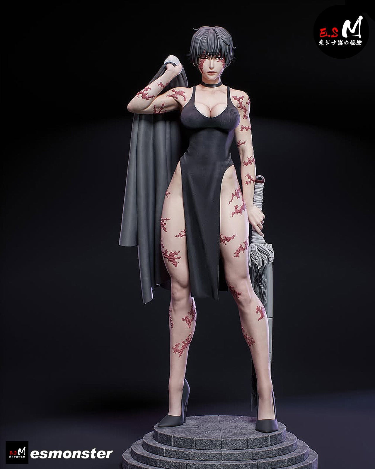 Split Soul Maki Statue