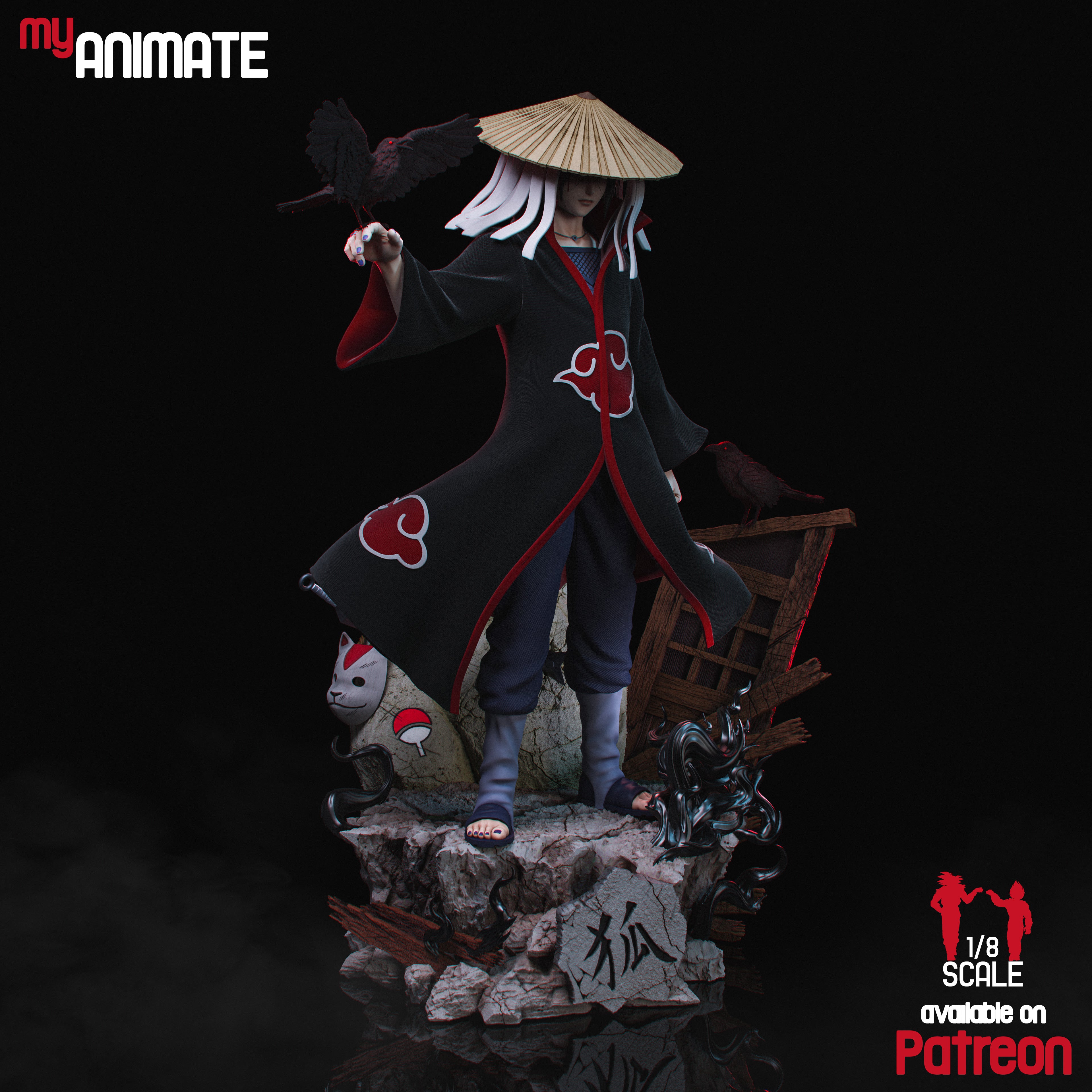 The Silent Ghost | Maximum Detailed 12K 3D Printed Figure