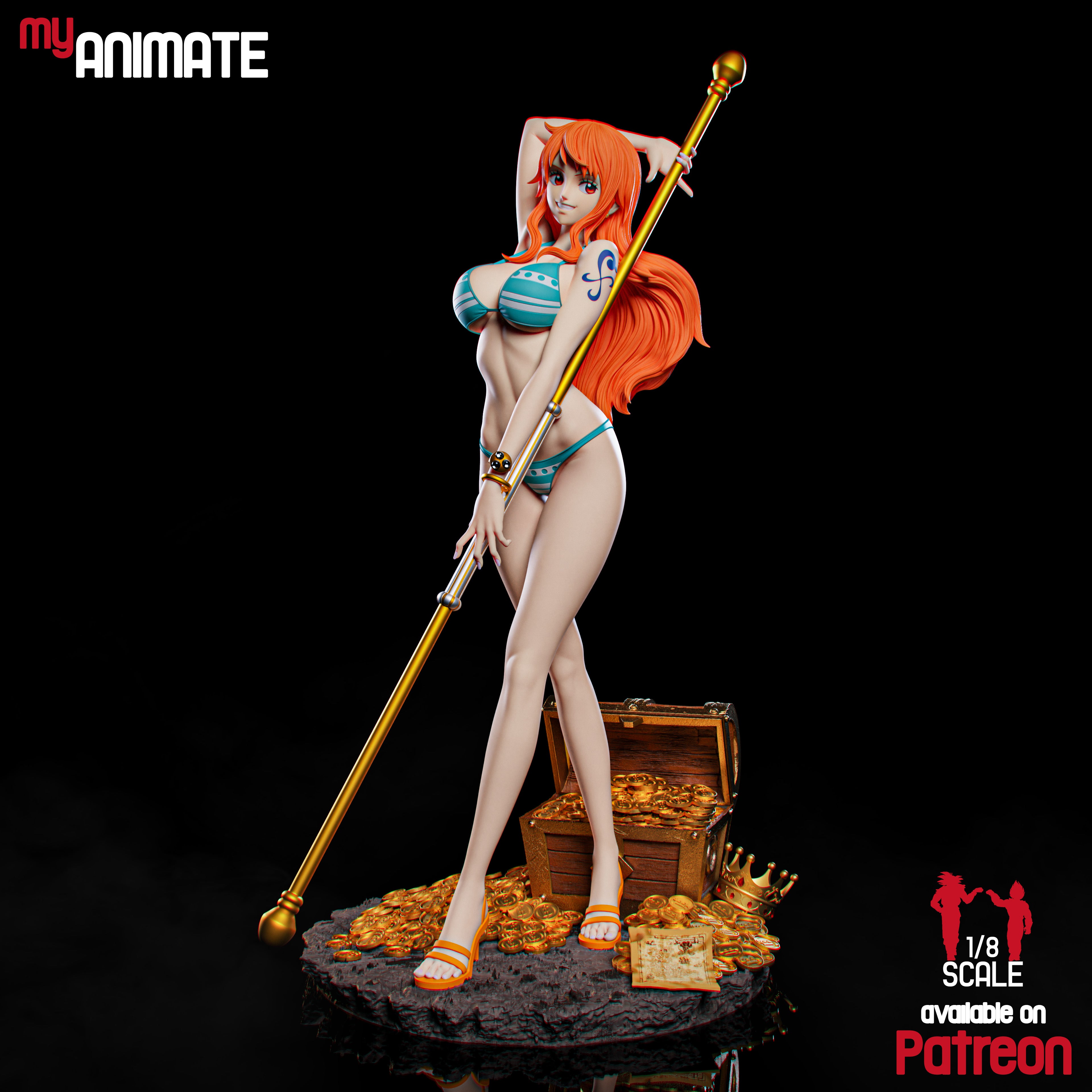 The Navigator | Maximum Detailed 12K 3D Printed Figure