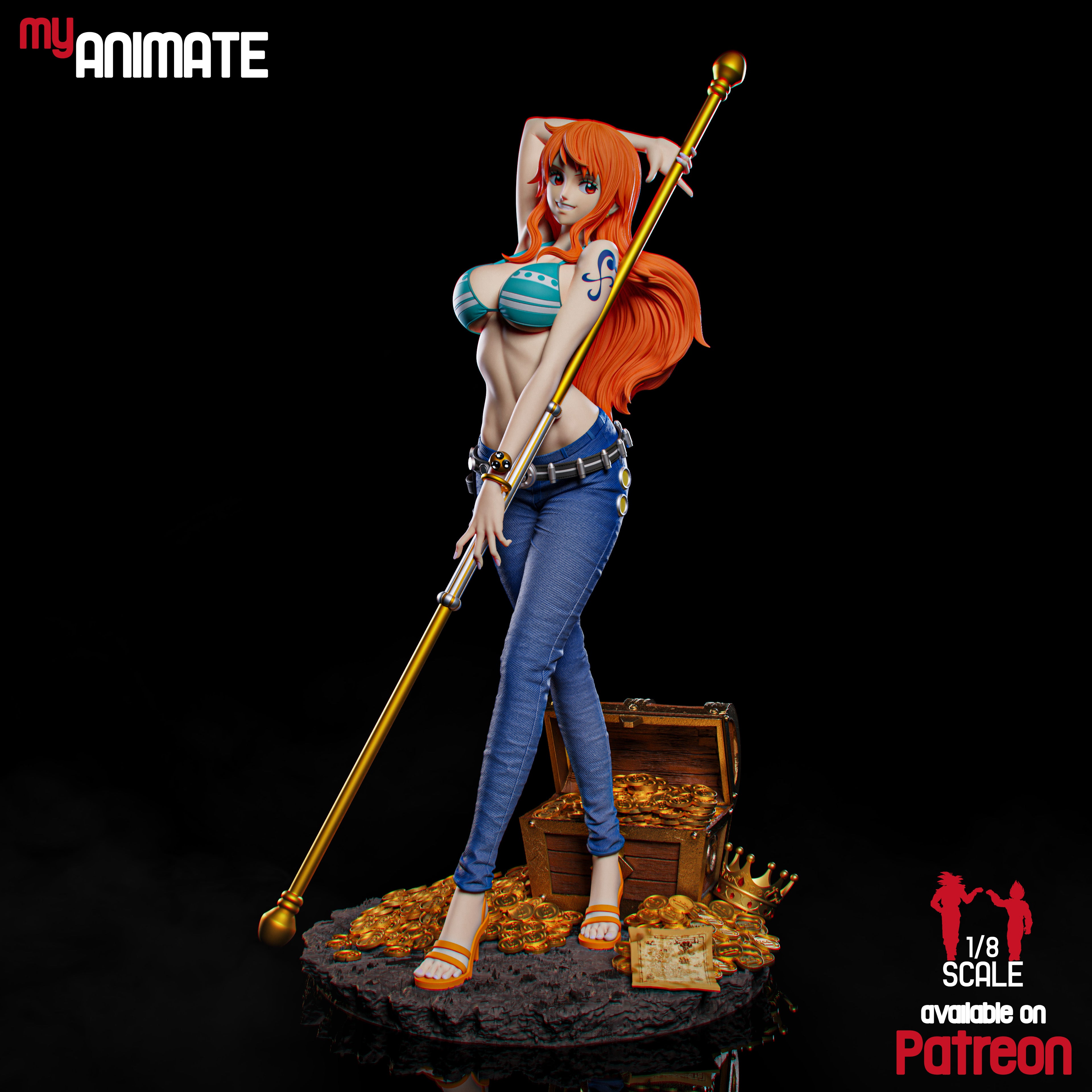 The Navigator | Maximum Detailed 12K 3D Printed Figure