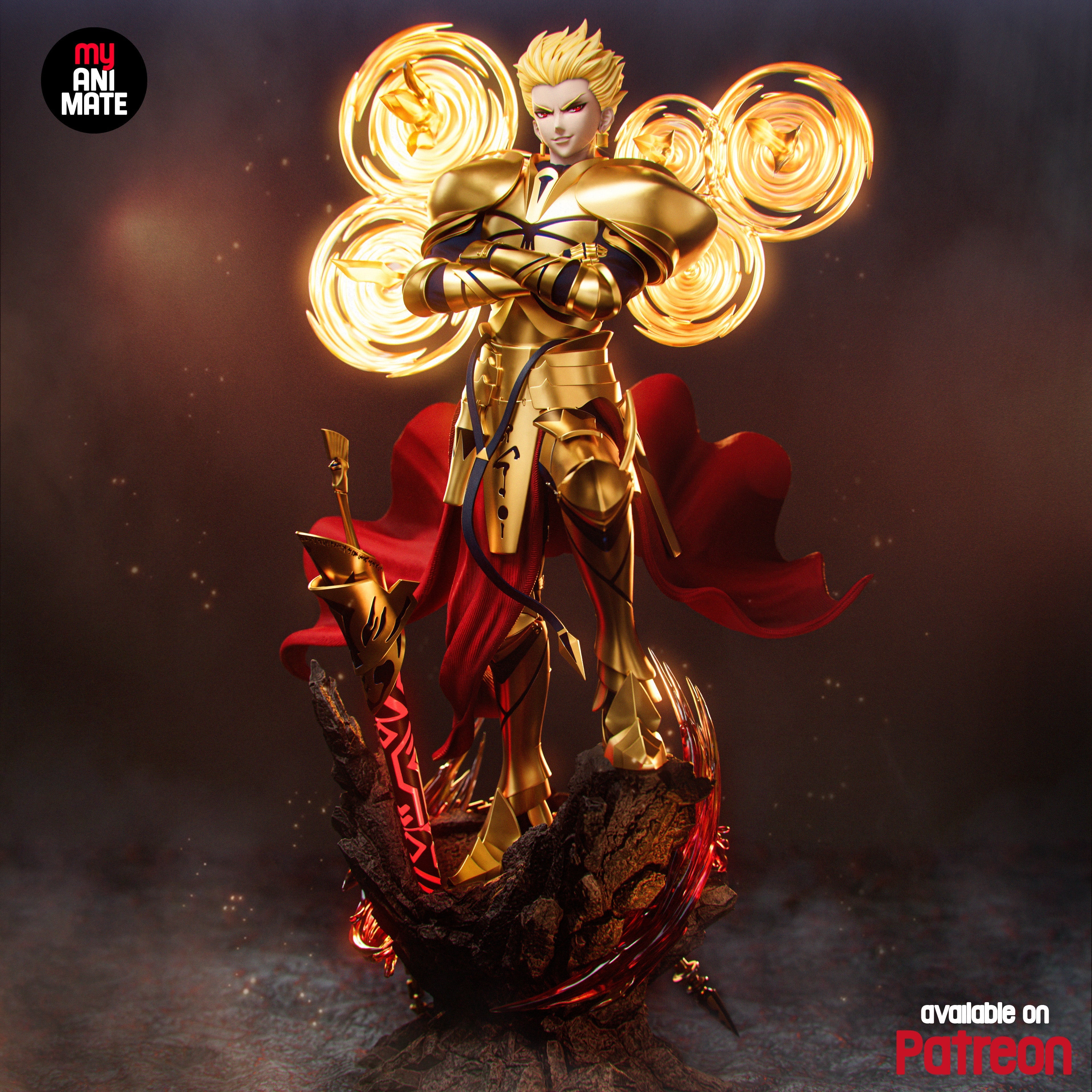 The King of Heroes Statue