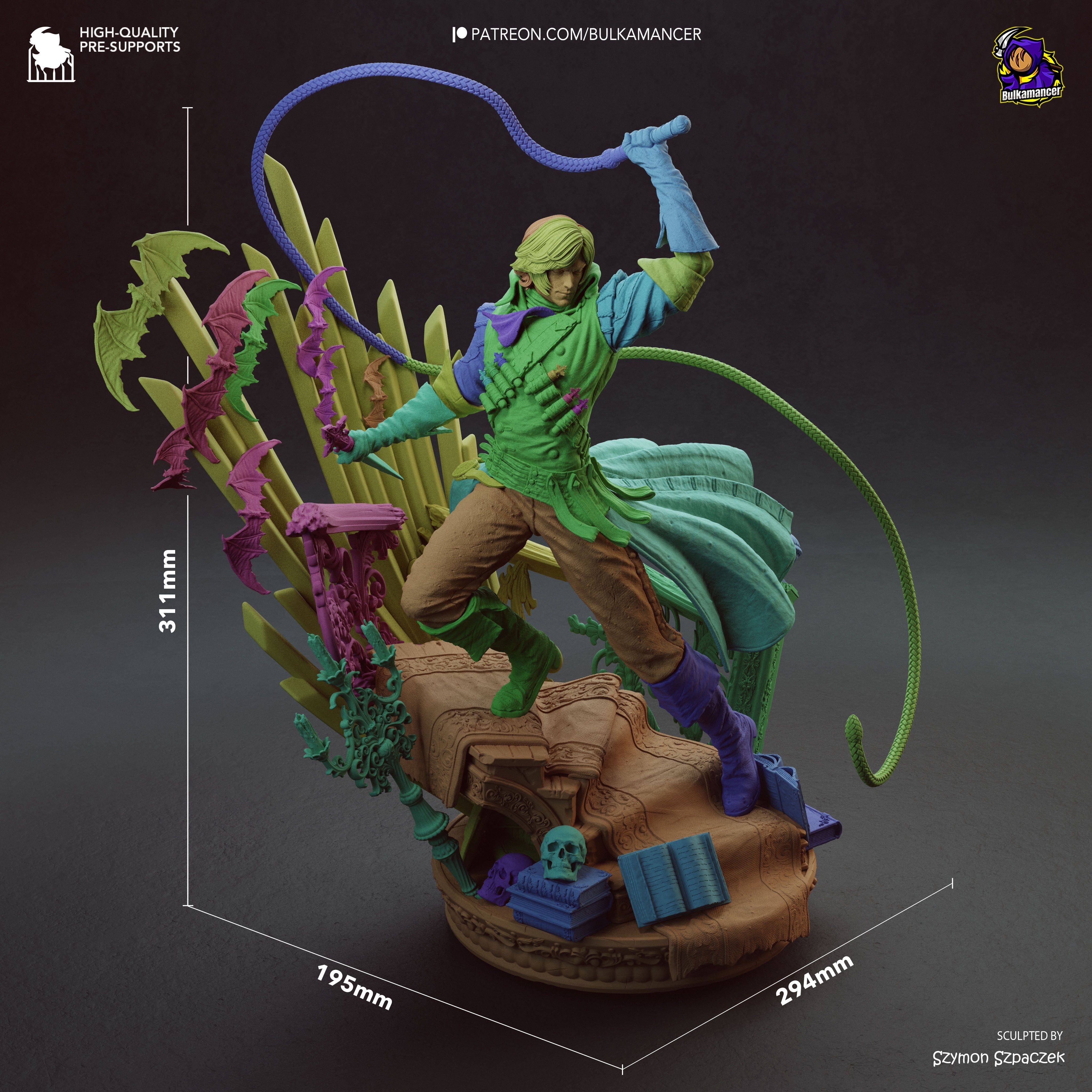 The Night Hunter Statue