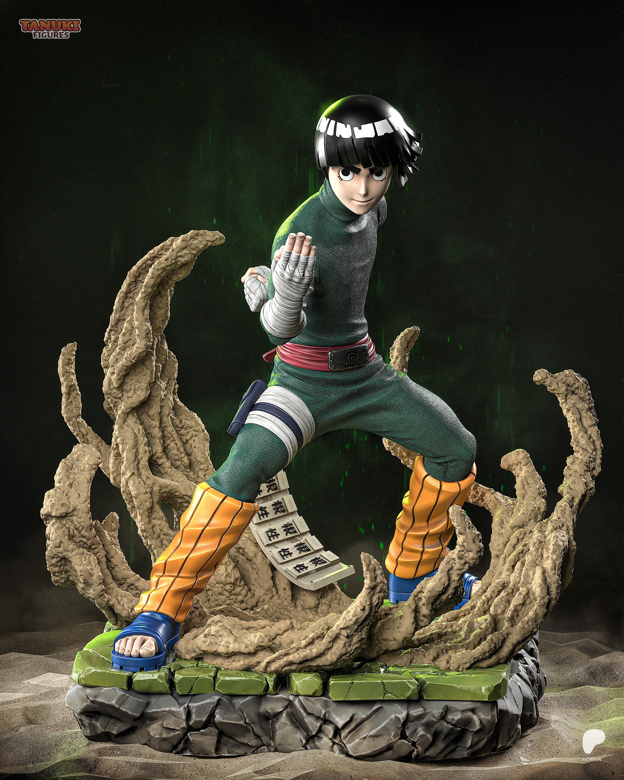 The Taijutsu Master | Maximum Detailed 12K 3D printed figure