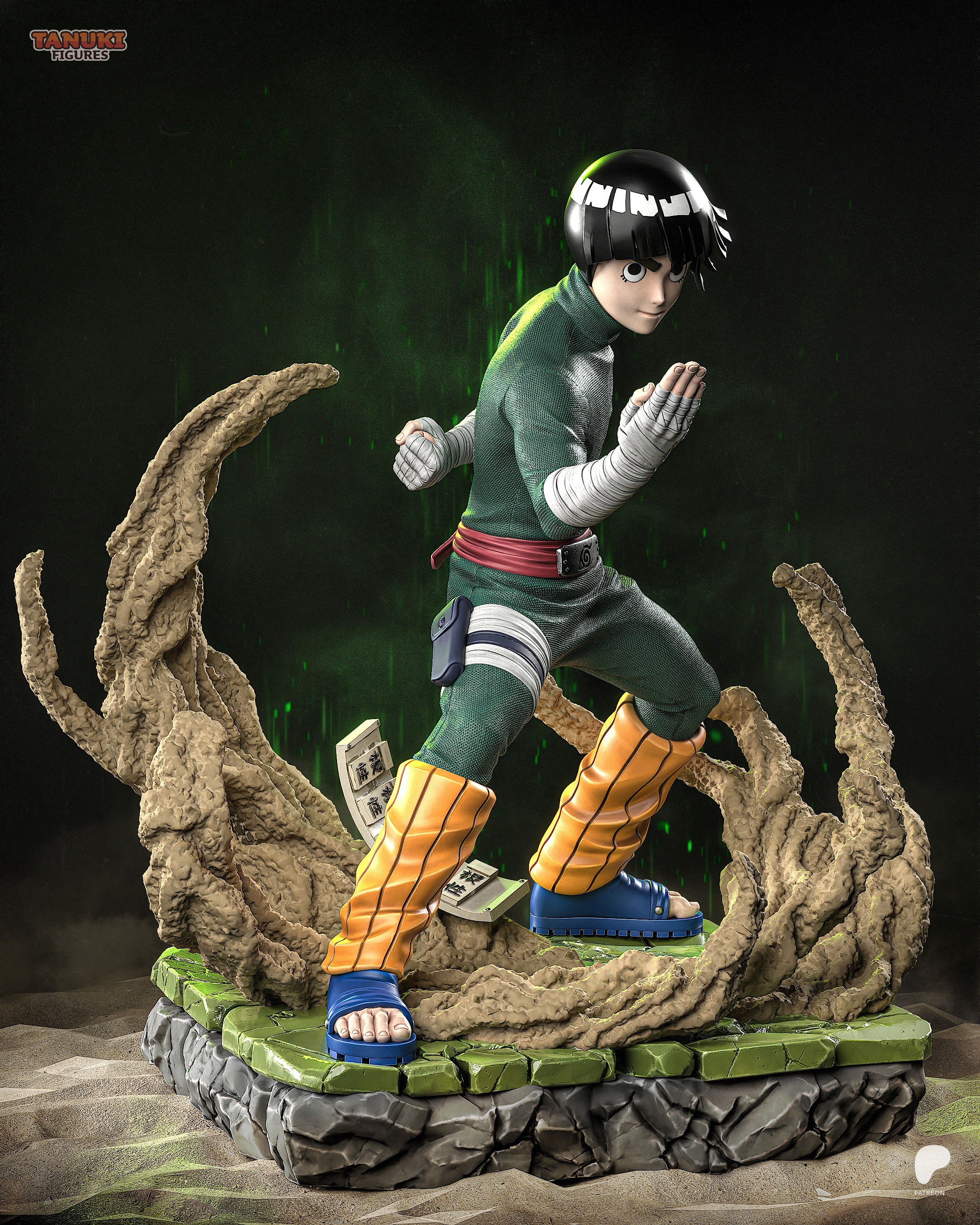 The Taijutsu Master | Maximum Detailed 12K 3D printed figure